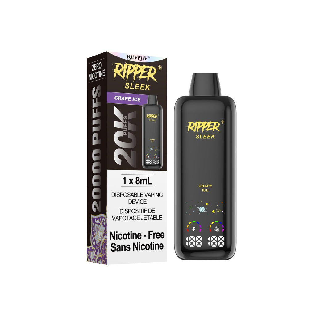 Ripper Sleek Zero Nicotine 20K - Disposable [FE]