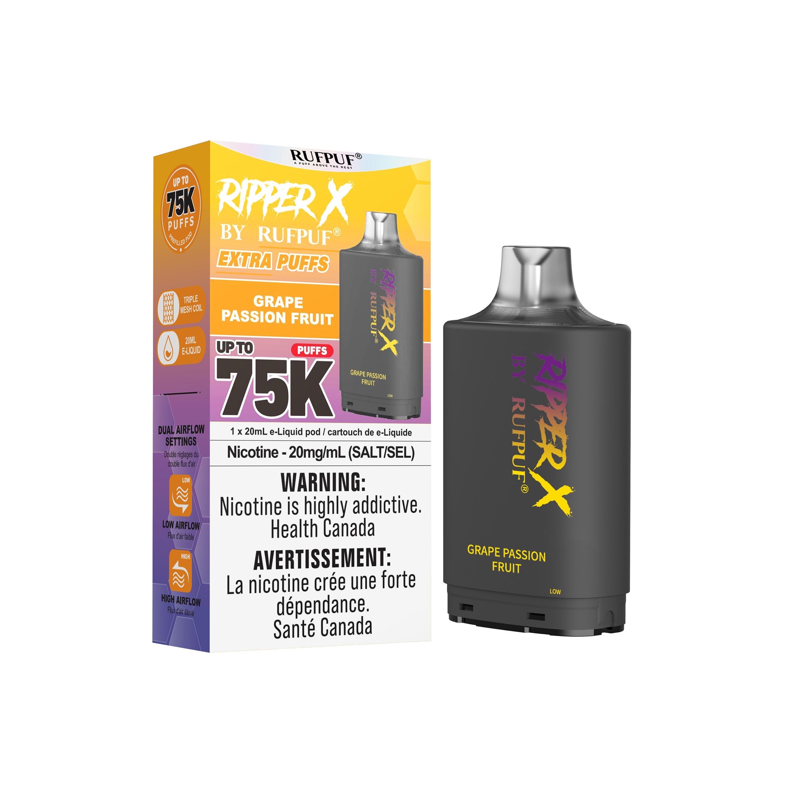 Ripper X 75K - Closed Pod System [ON]