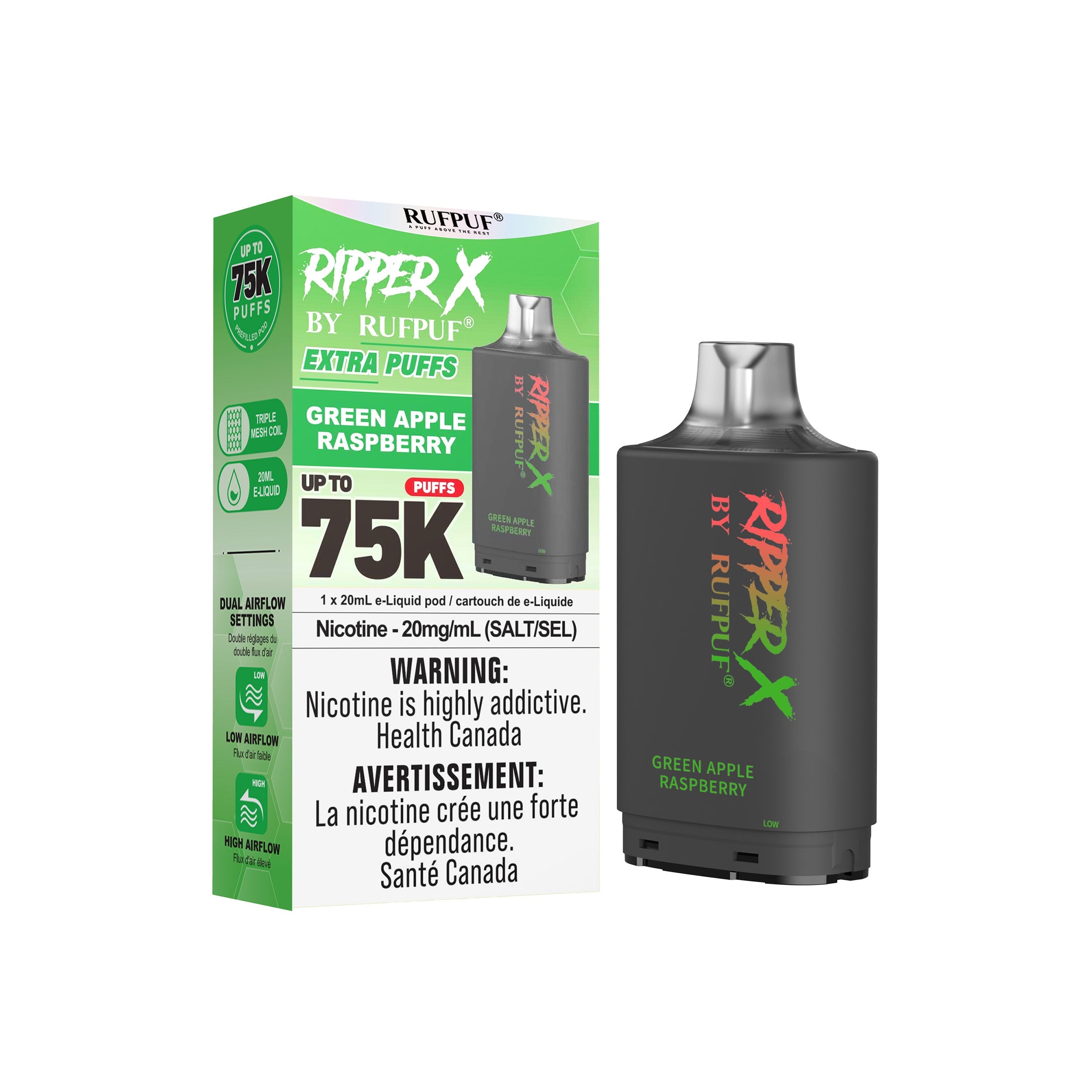 Ripper X 75K - Closed Pod System [ON]