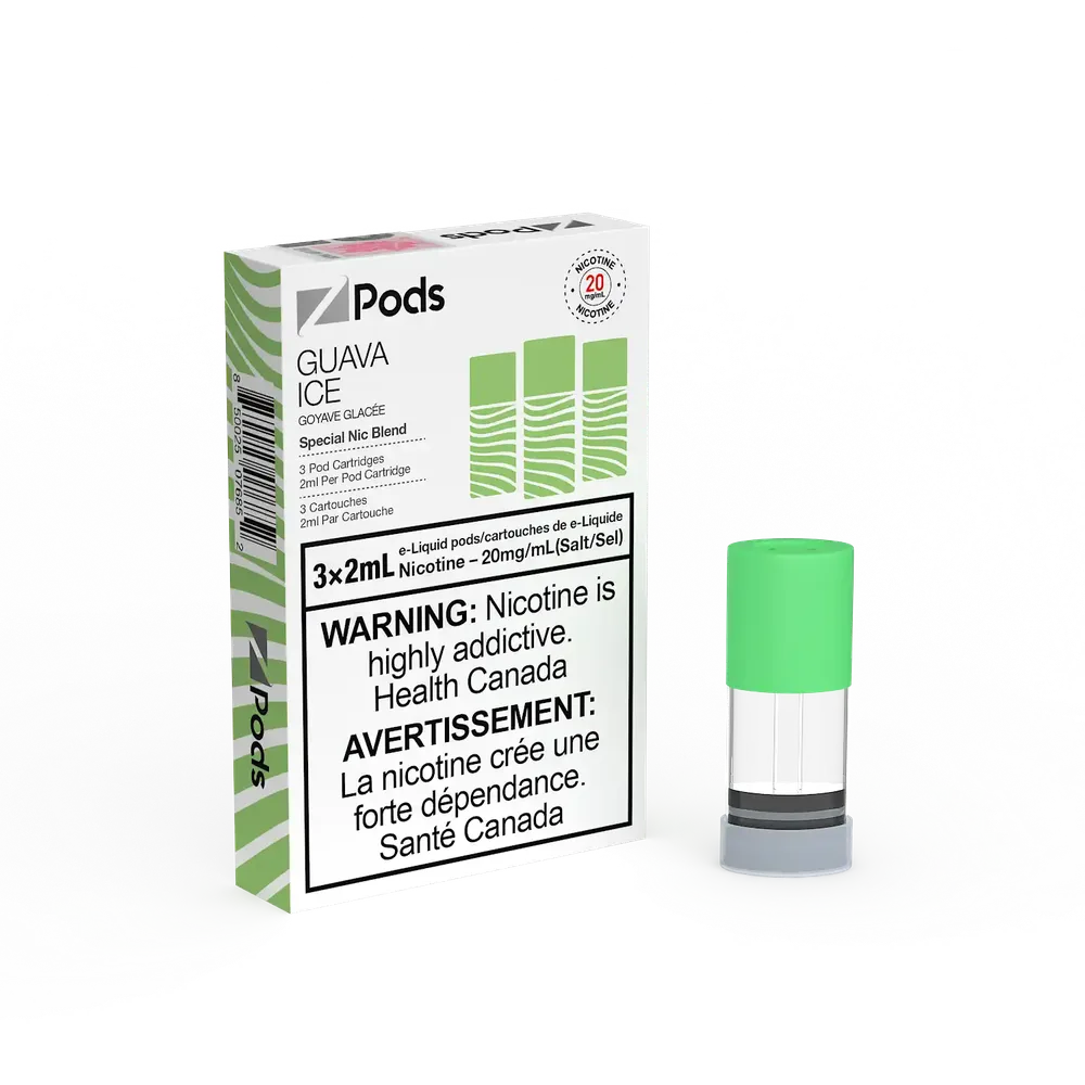 Zpods - Closed Pod System — Federal excise stamp (box)