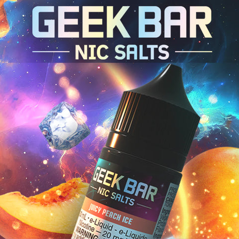 Geek Bar E-Liquid Salt Nicotine (30mL) (ontario stamp )