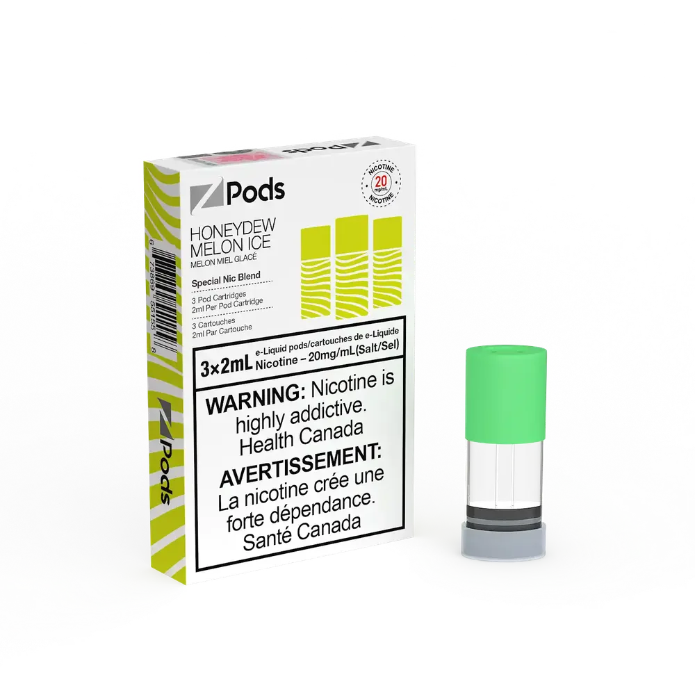 Zpods - Closed Pod System — Federal excise stamp (label detail)