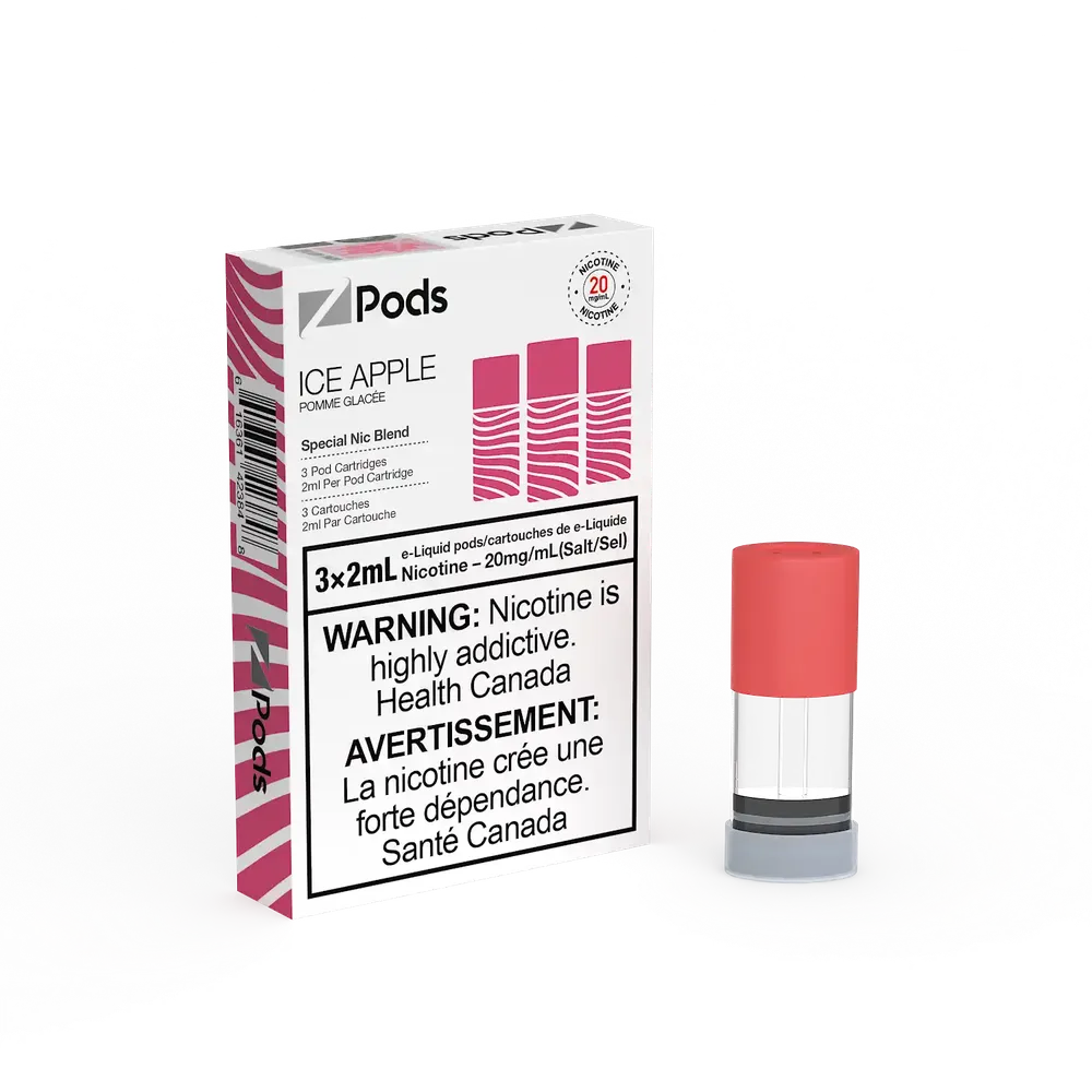 Zpods - Closed Pod System — Federal excise stamp (side view)