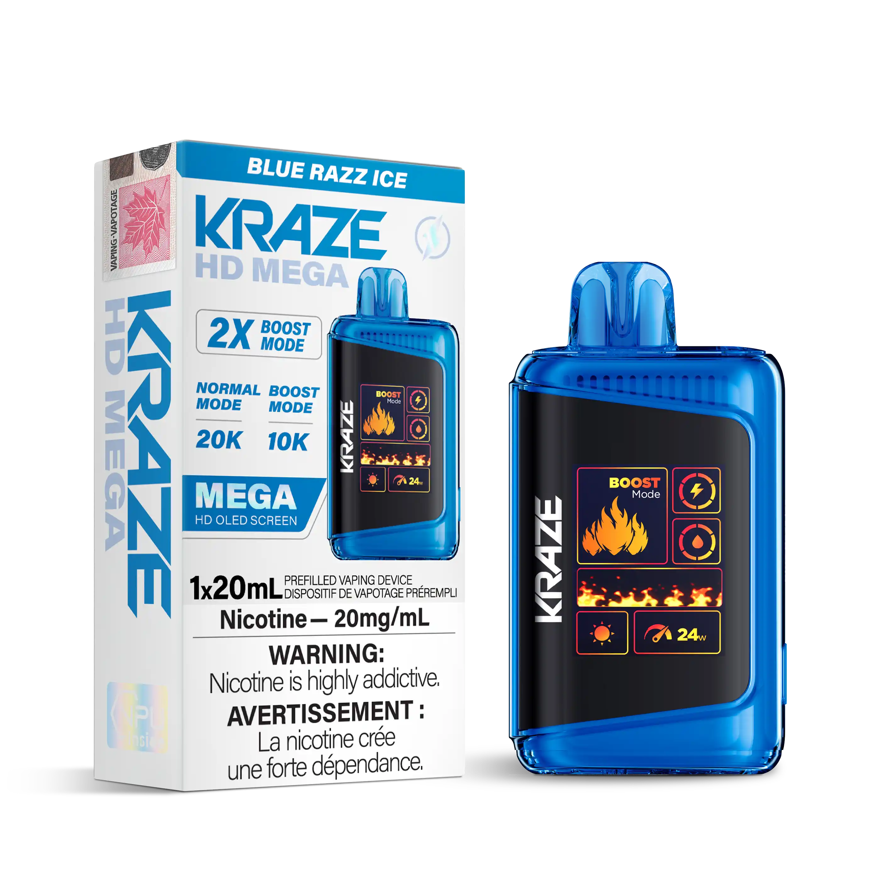 Kraze HD Mega 20K - Disposable [ON]