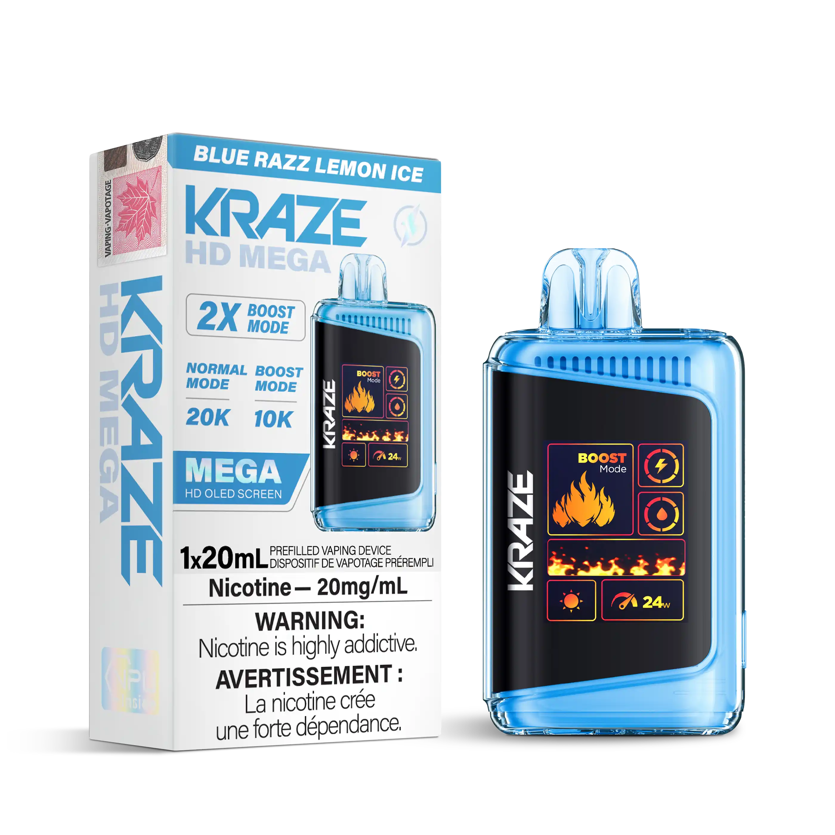 Kraze HD Mega 20K - Disposable [ON]
