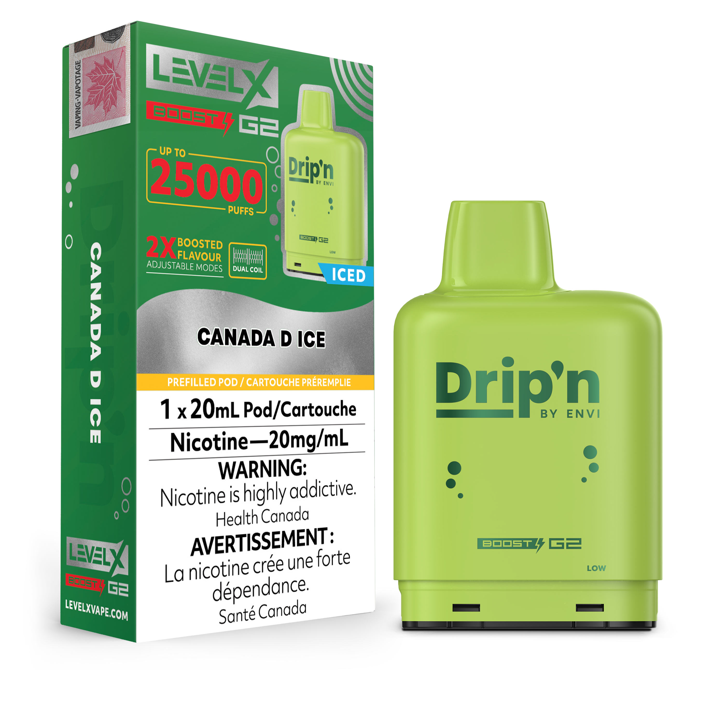 Drip'N Level X Boost G2 25K - Closed Pod System [FE]