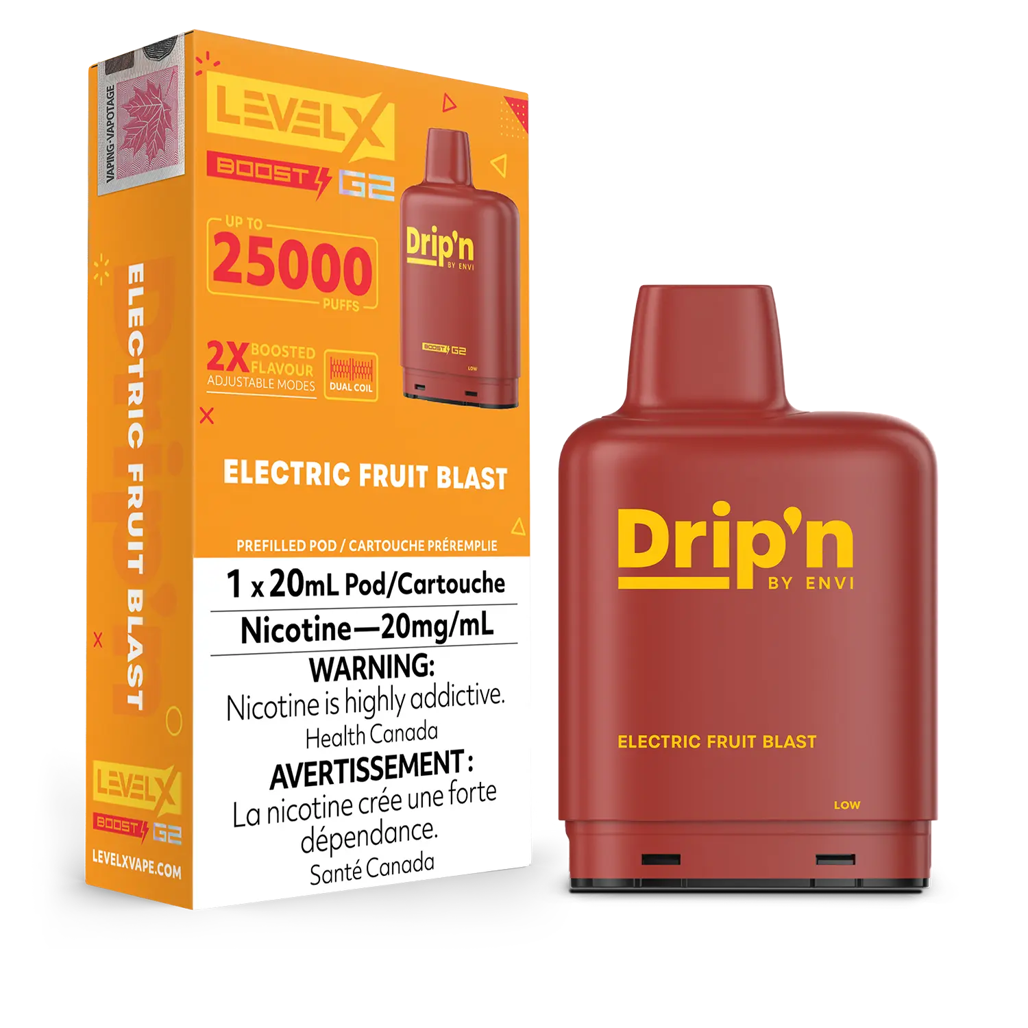 Drip'N Level X Boost G2 25K - Closed Pod System [FE]