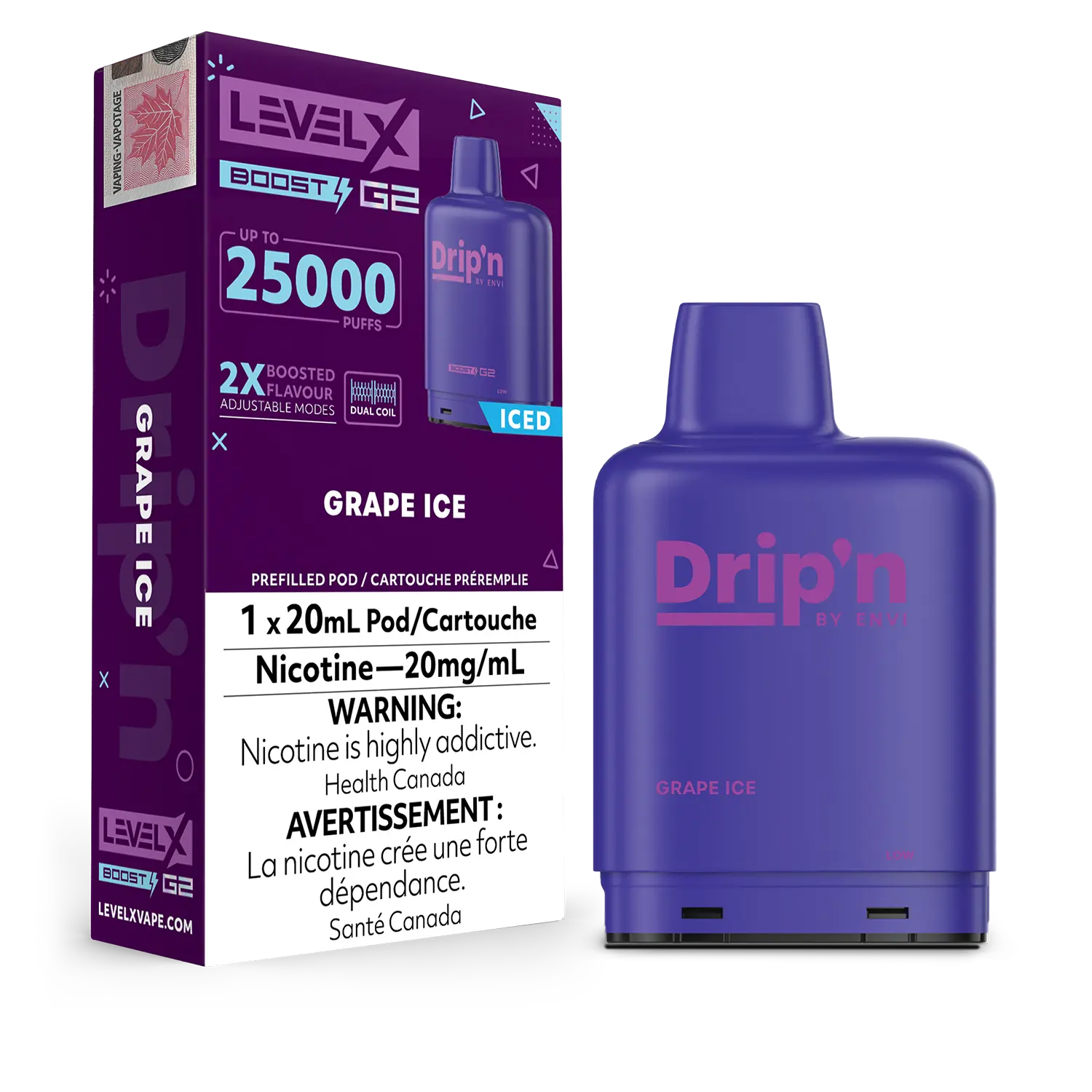 Drip'N Level X Boost G2 25K - Closed Pod System [FE]