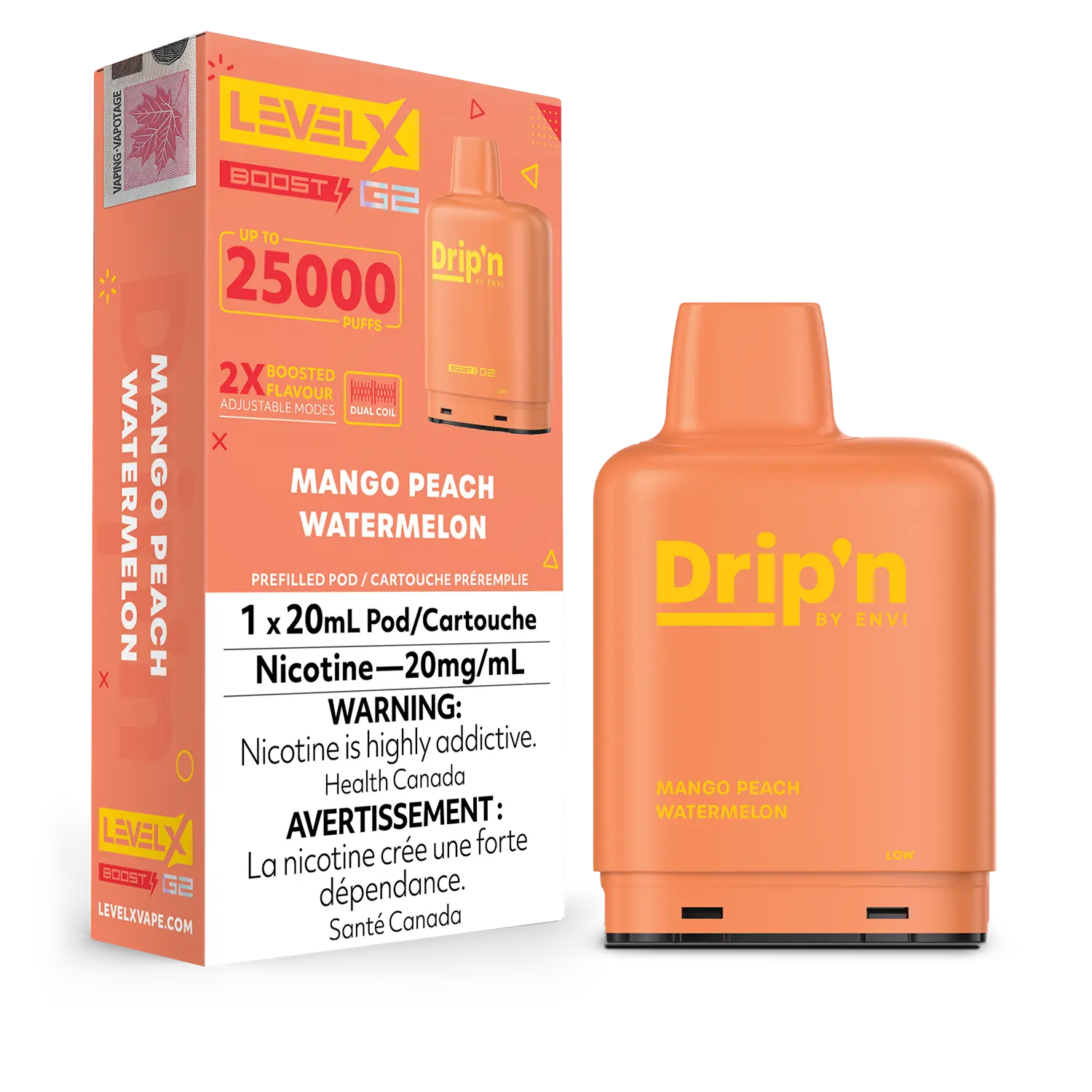 Drip'N Level X Boost G2 25K - Closed Pod System [FE]