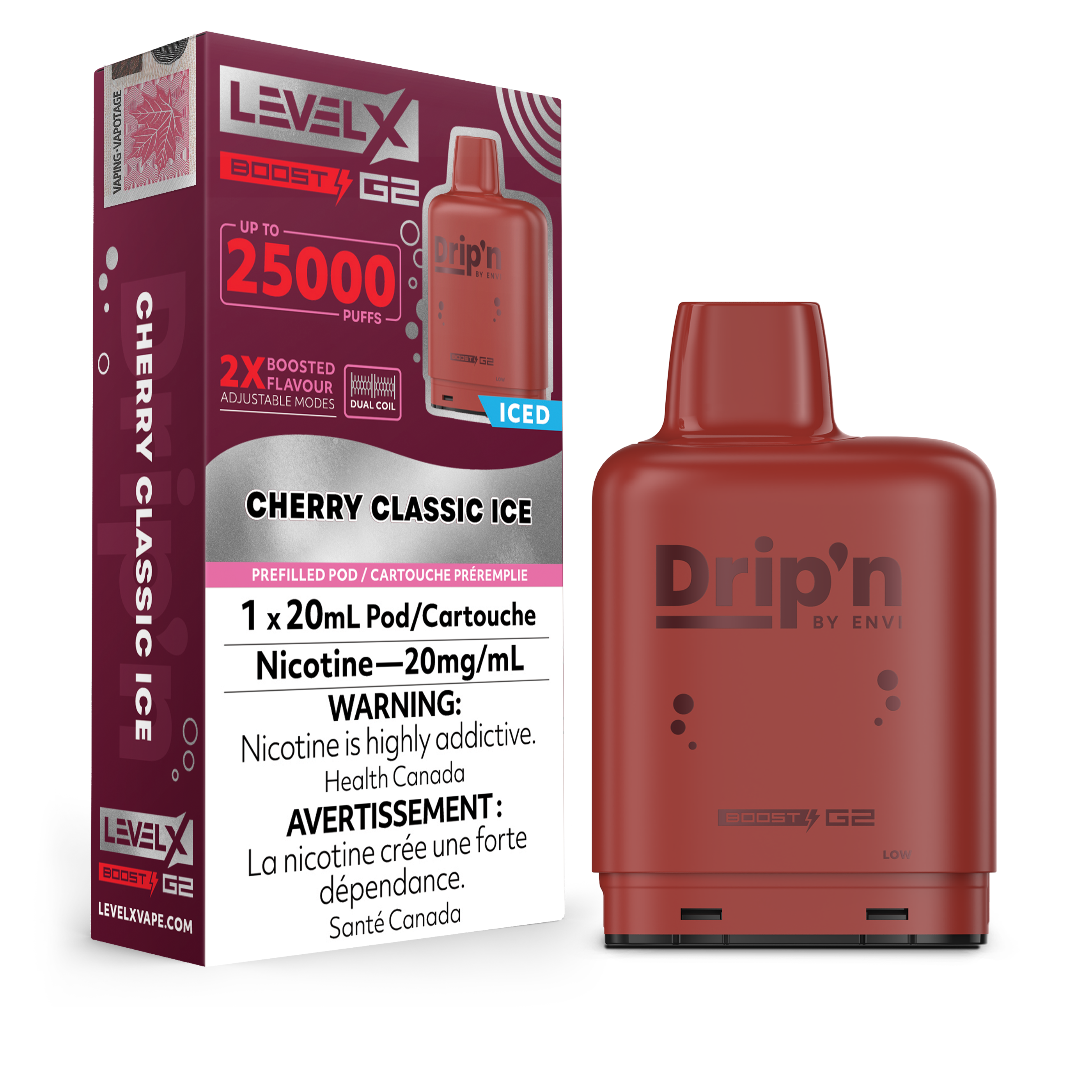 Drip'N Level X Boost G2 25K - Closed Pod System [FE]