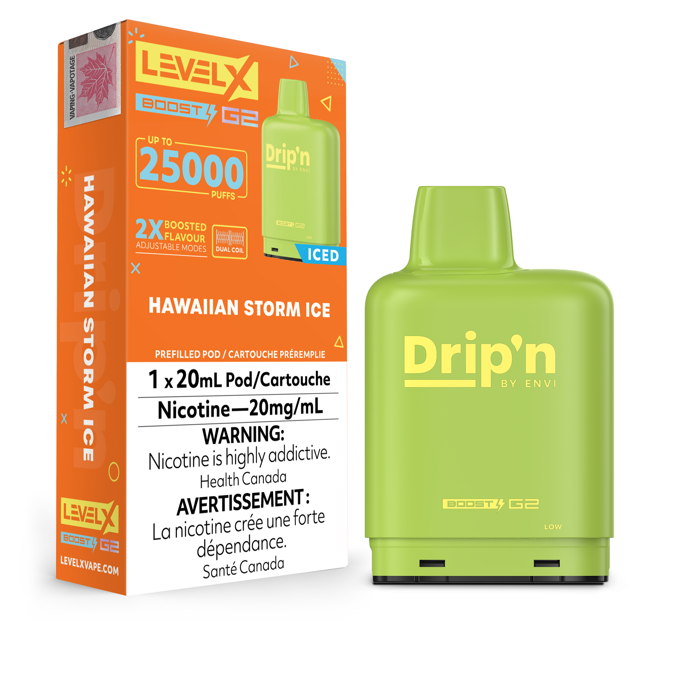 Drip'N Level X Boost G2 25K - Closed Pod System [FE]