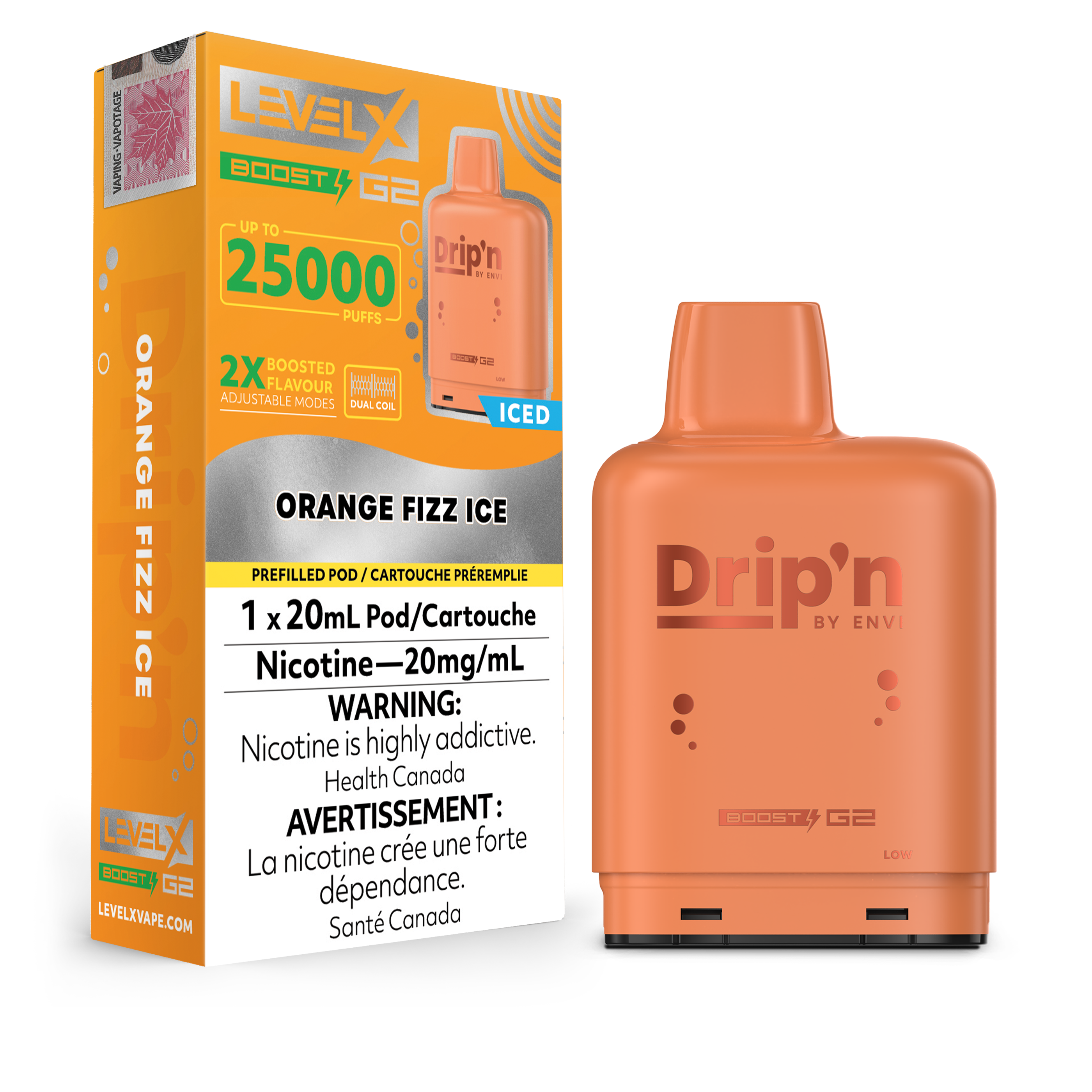 Drip'N Level X Boost G2 25K - Closed Pod System [FE]