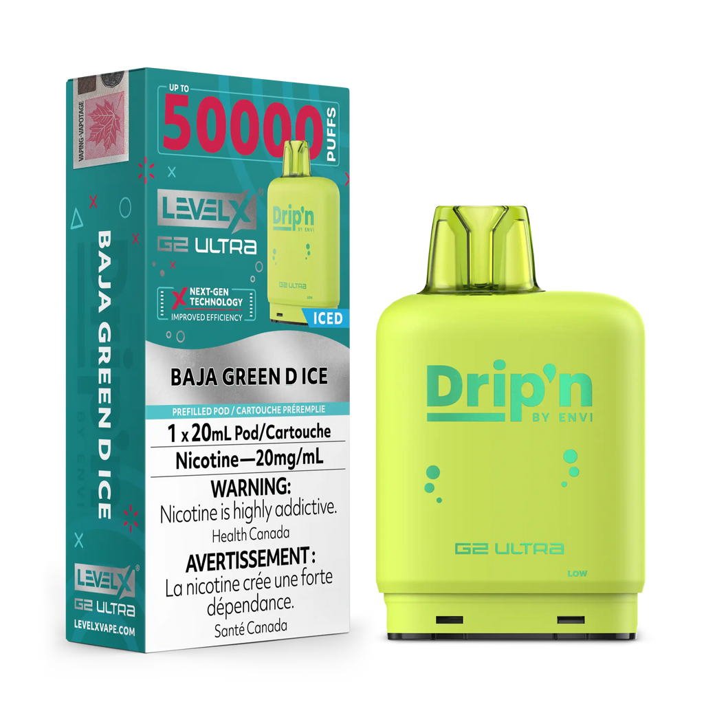 Level X Drip'n G2 Ultra 50K - Closed Pod System [FE]