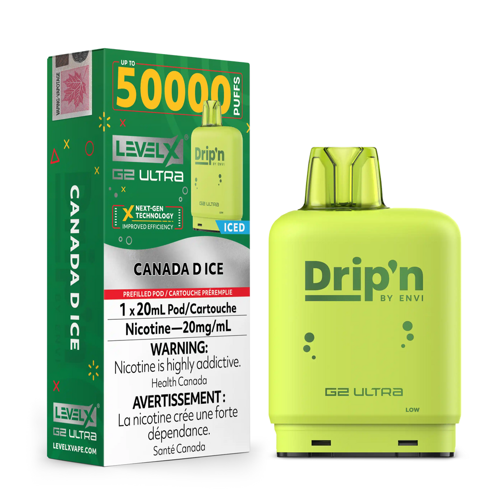 Level X Drip'n G2 Ultra 50K - Closed Pod System [FE]