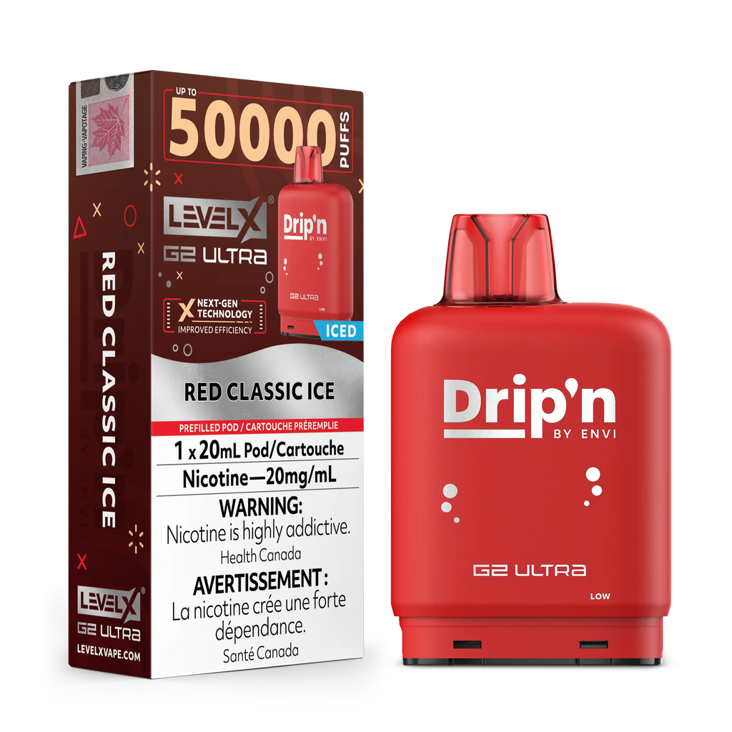 Level X Drip'n G2 Ultra 50K - Closed Pod System [FE]