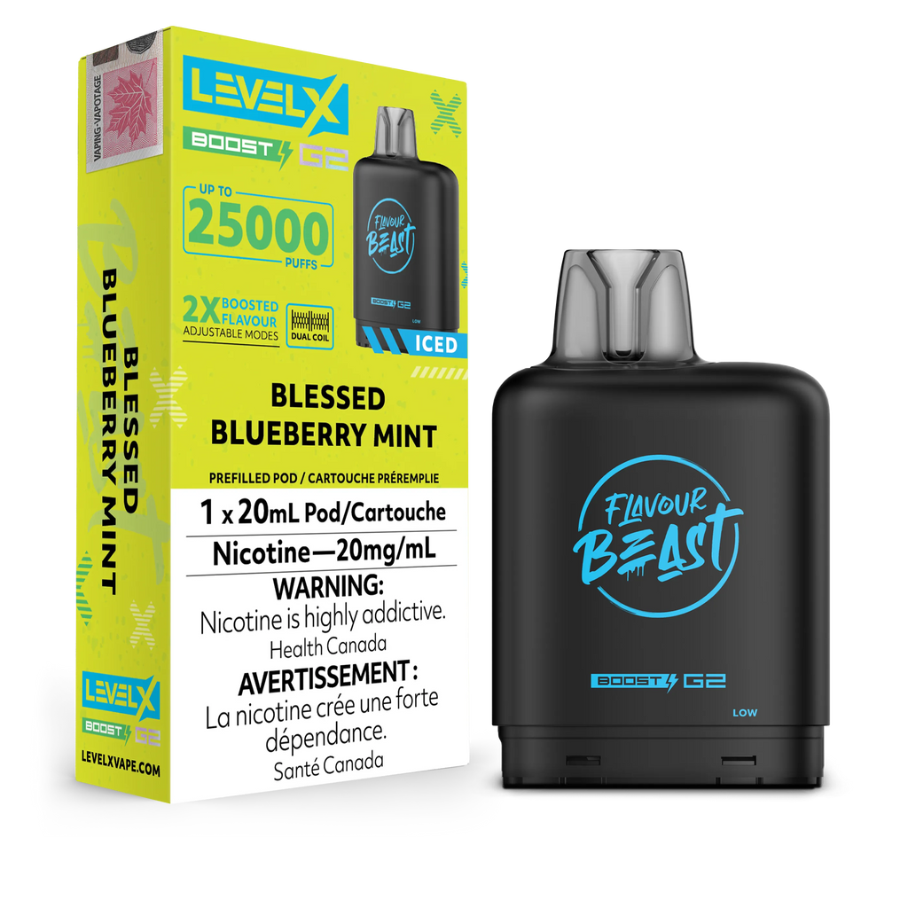 Level X Flavour Beast Boost 25K - Closed Pod System [ON]