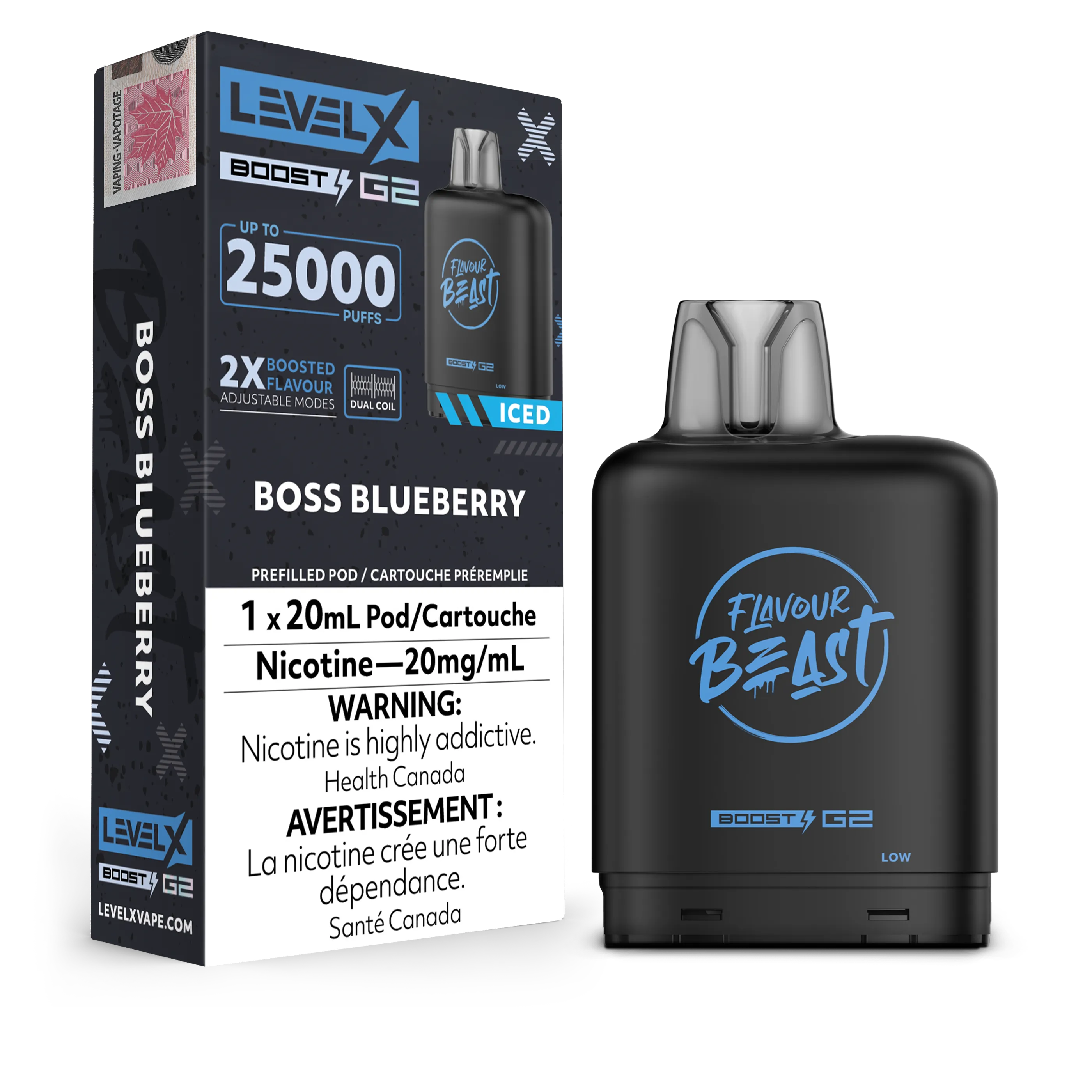 Level X Boost Pod 20ml - Flavour Beast [FE]