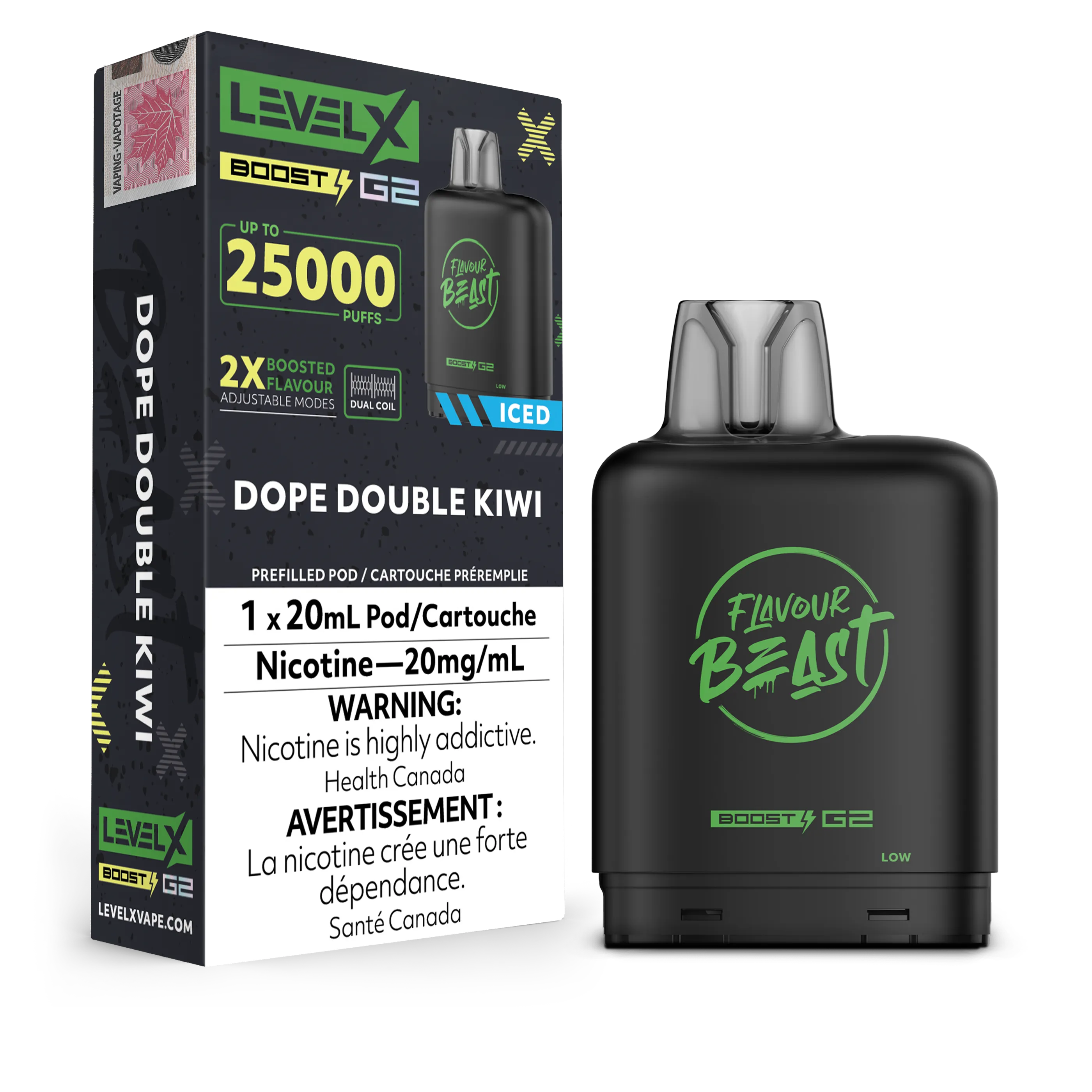 Level X Boost Pod 20ml - Flavour Beast [FE]