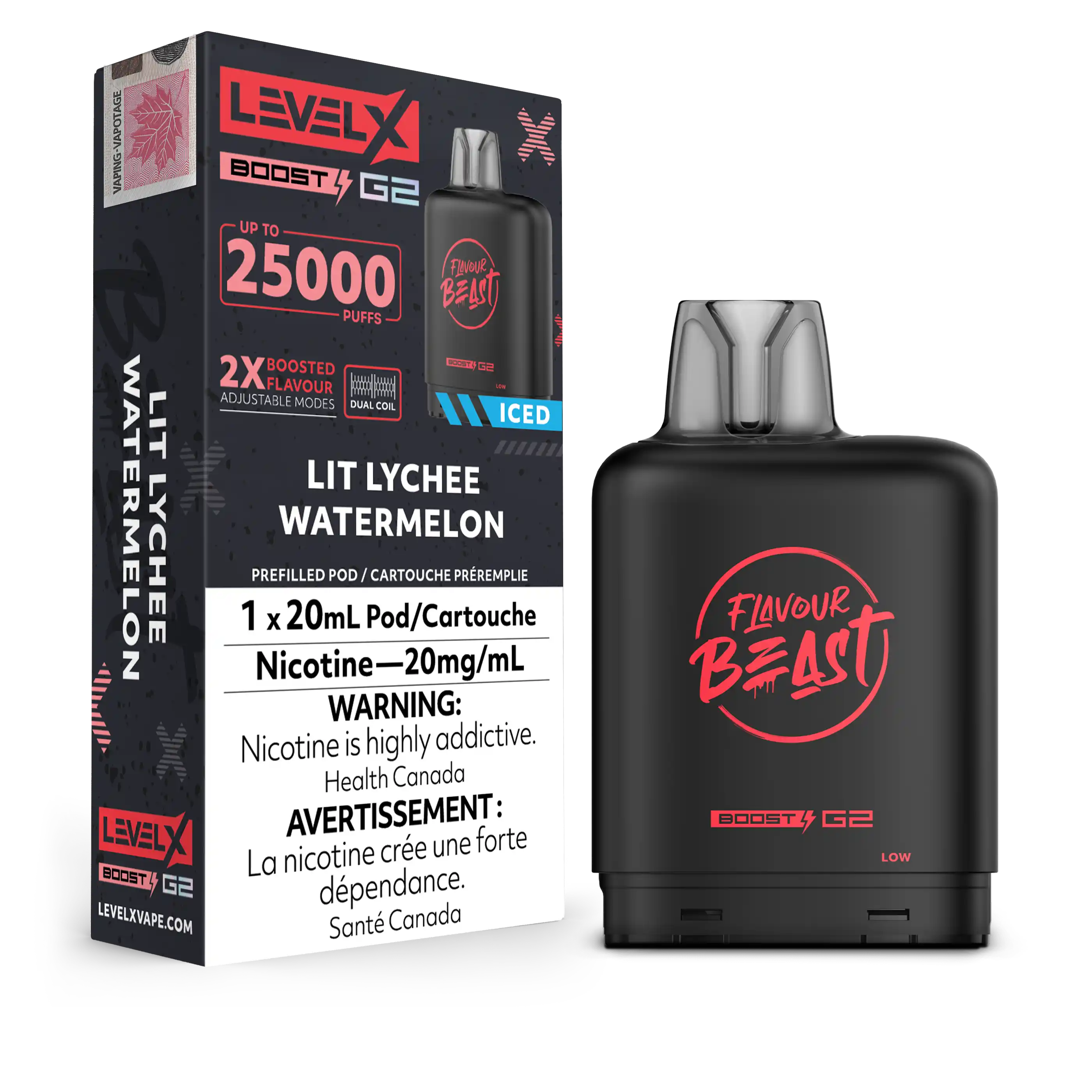 Level X Boost Pod 20ml - Flavour Beast [FE]