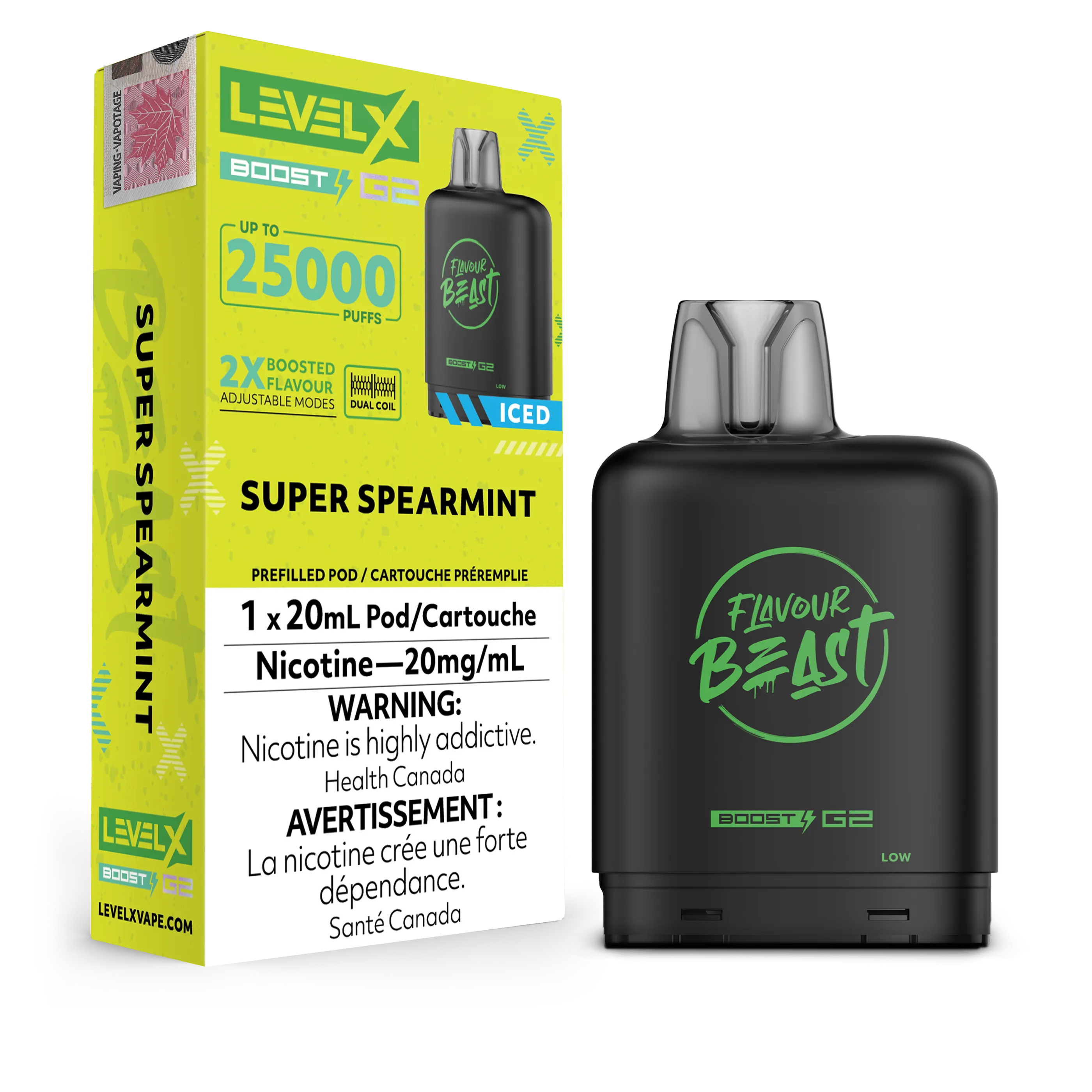Level X Boost Pod 20ml - Flavour Beast [FE]