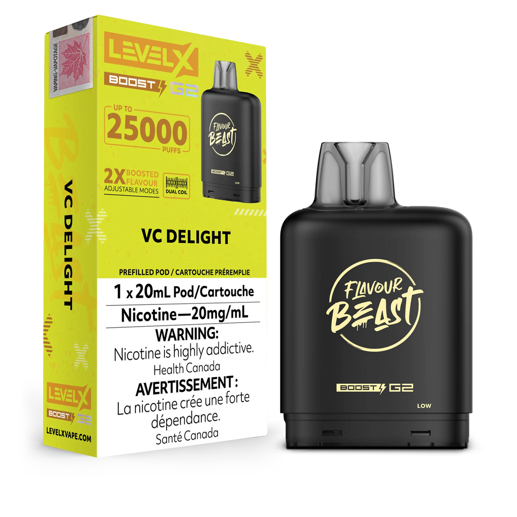 Level X Boost Pod 20ml - Flavour Beast [FE]