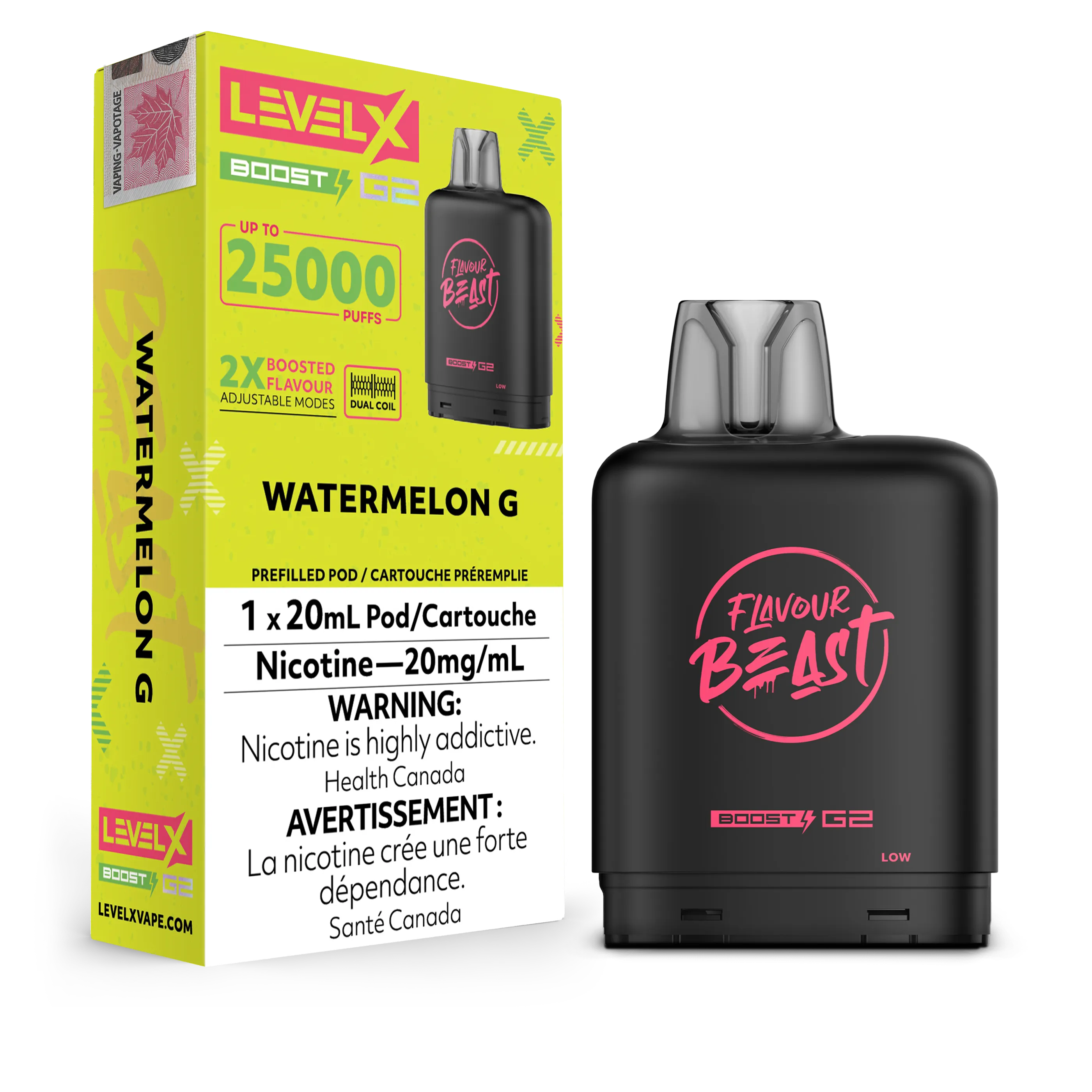 Level X Boost Pod 20ml - Flavour Beast [FE]