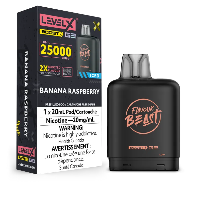 Level X Flavour Beast Boost 25K - Closed Pod System [ON]