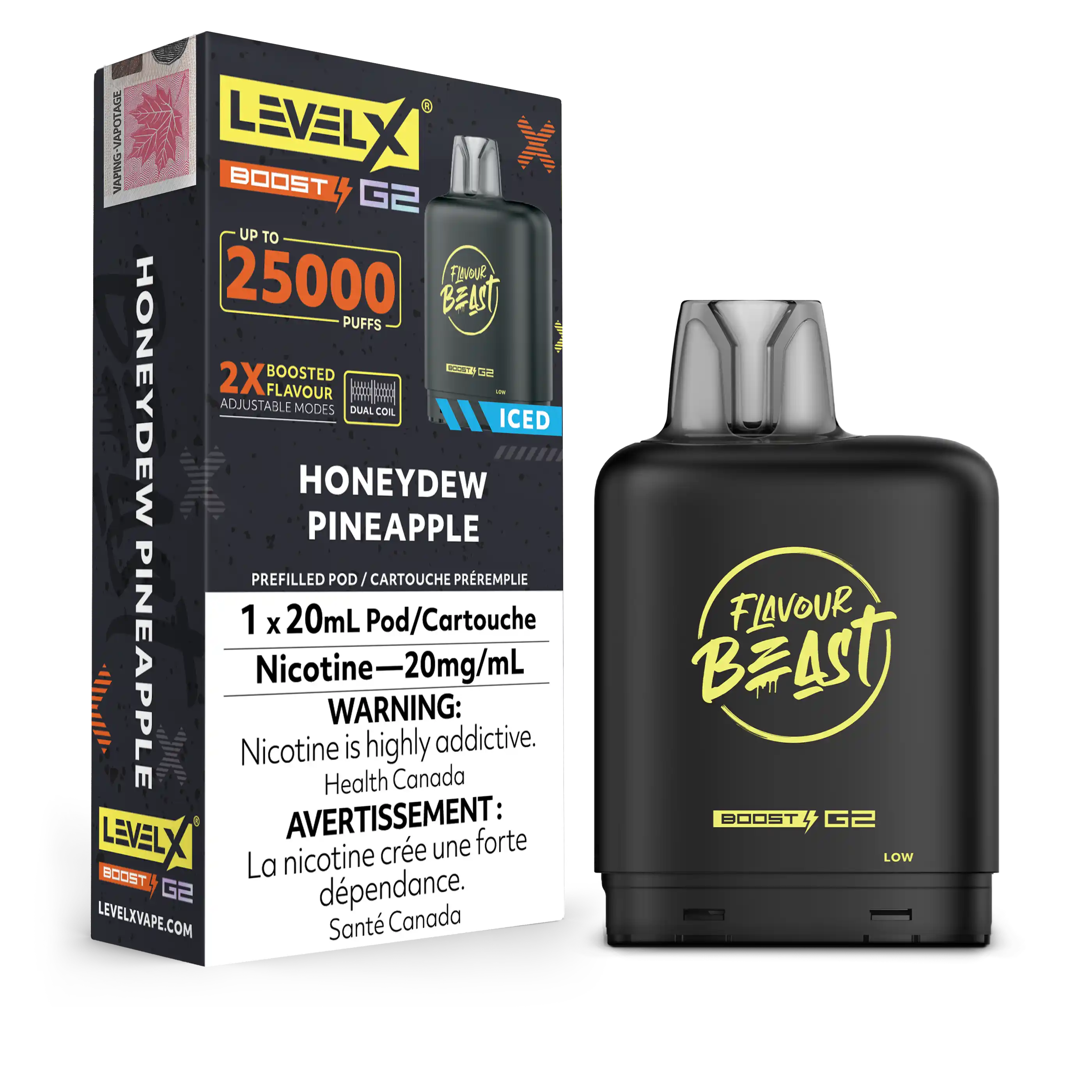 Level X Boost Pod 20ml - Flavour Beast [FE]