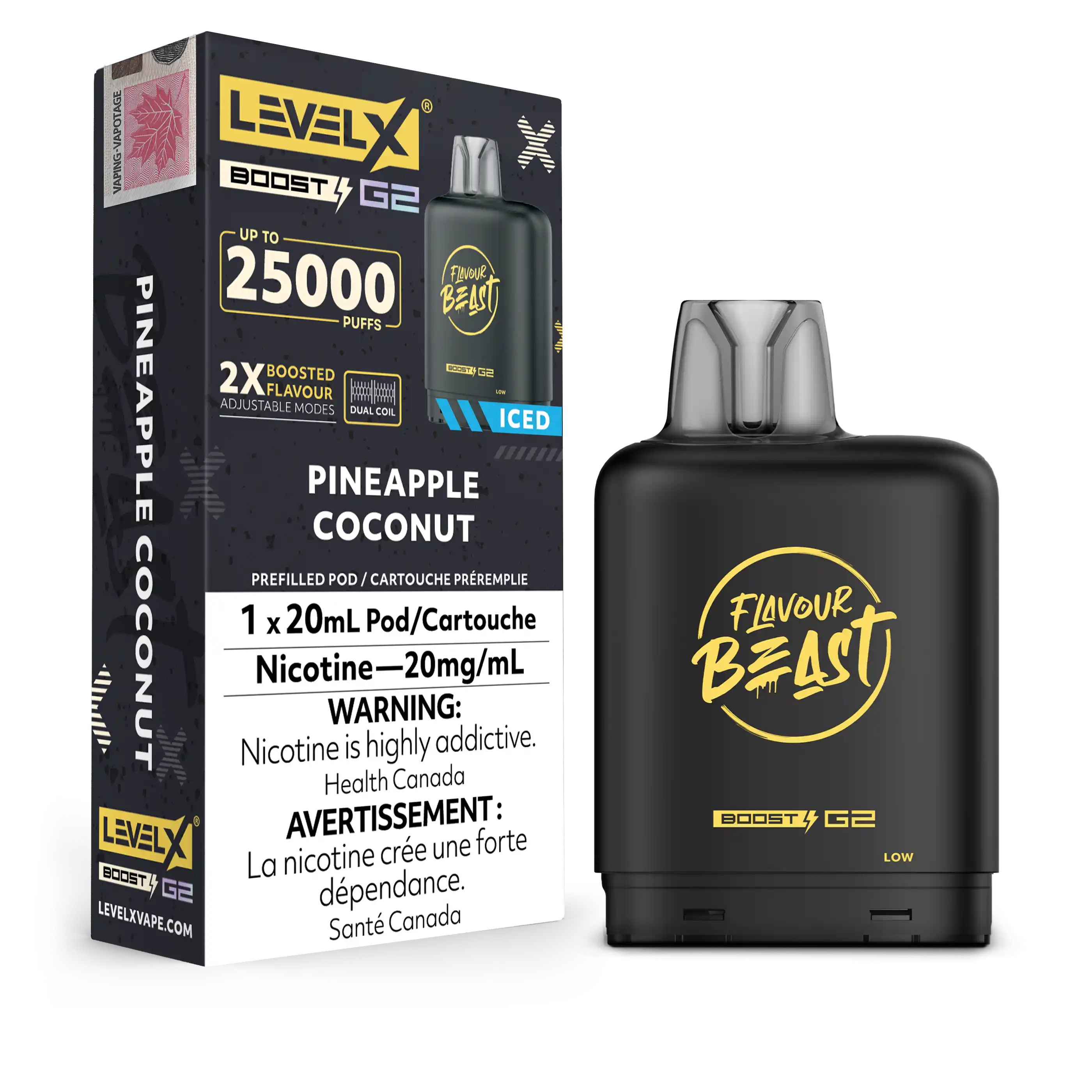 Level X Boost Pod 20ml - Flavour Beast [FE]
