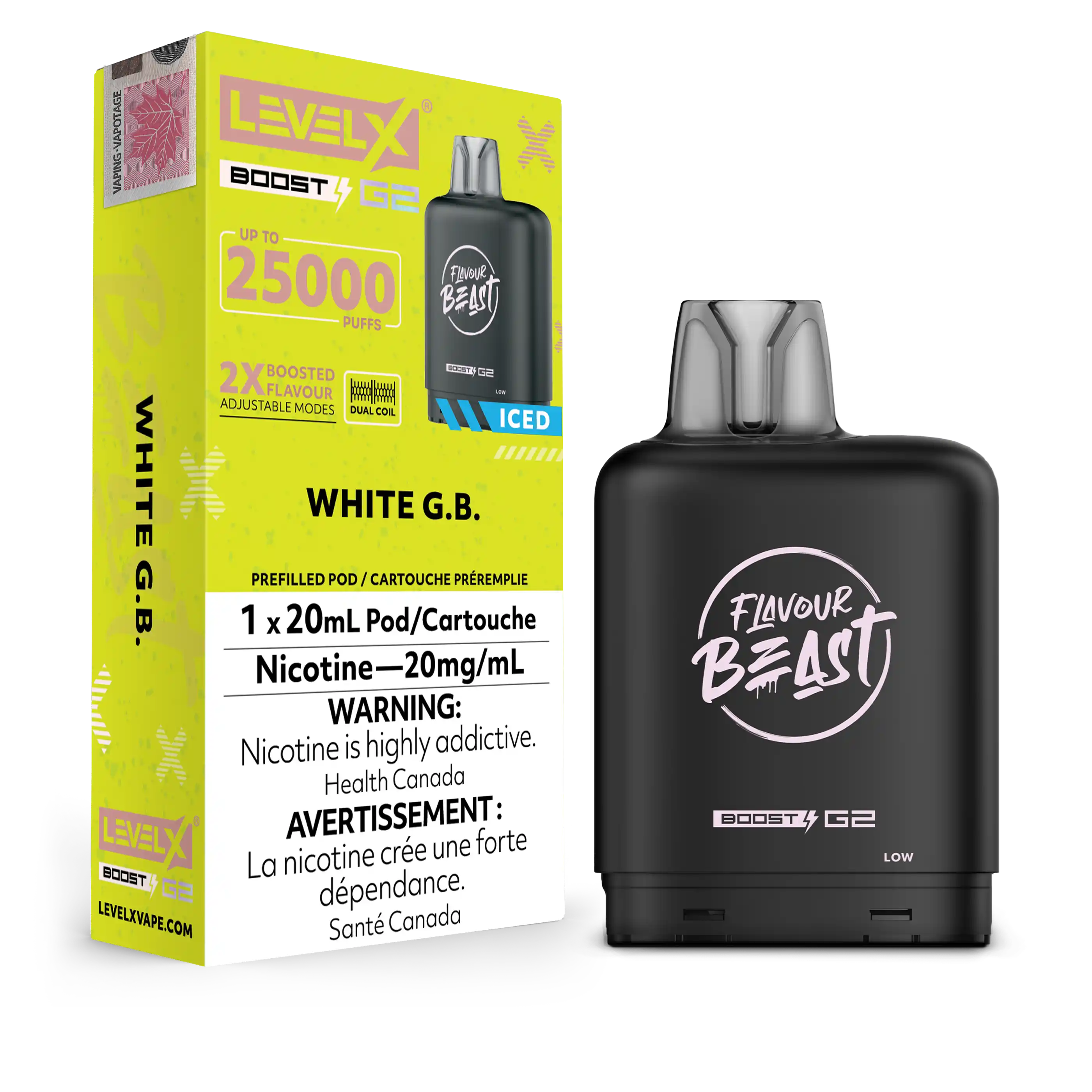 Level X Boost Pod 20ml - Flavour Beast [FE]
