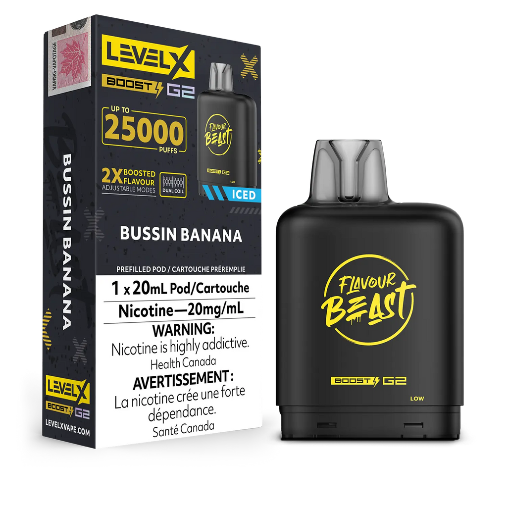 Level X Flavour Beast Boost 25K - Closed Pod System [ON]
