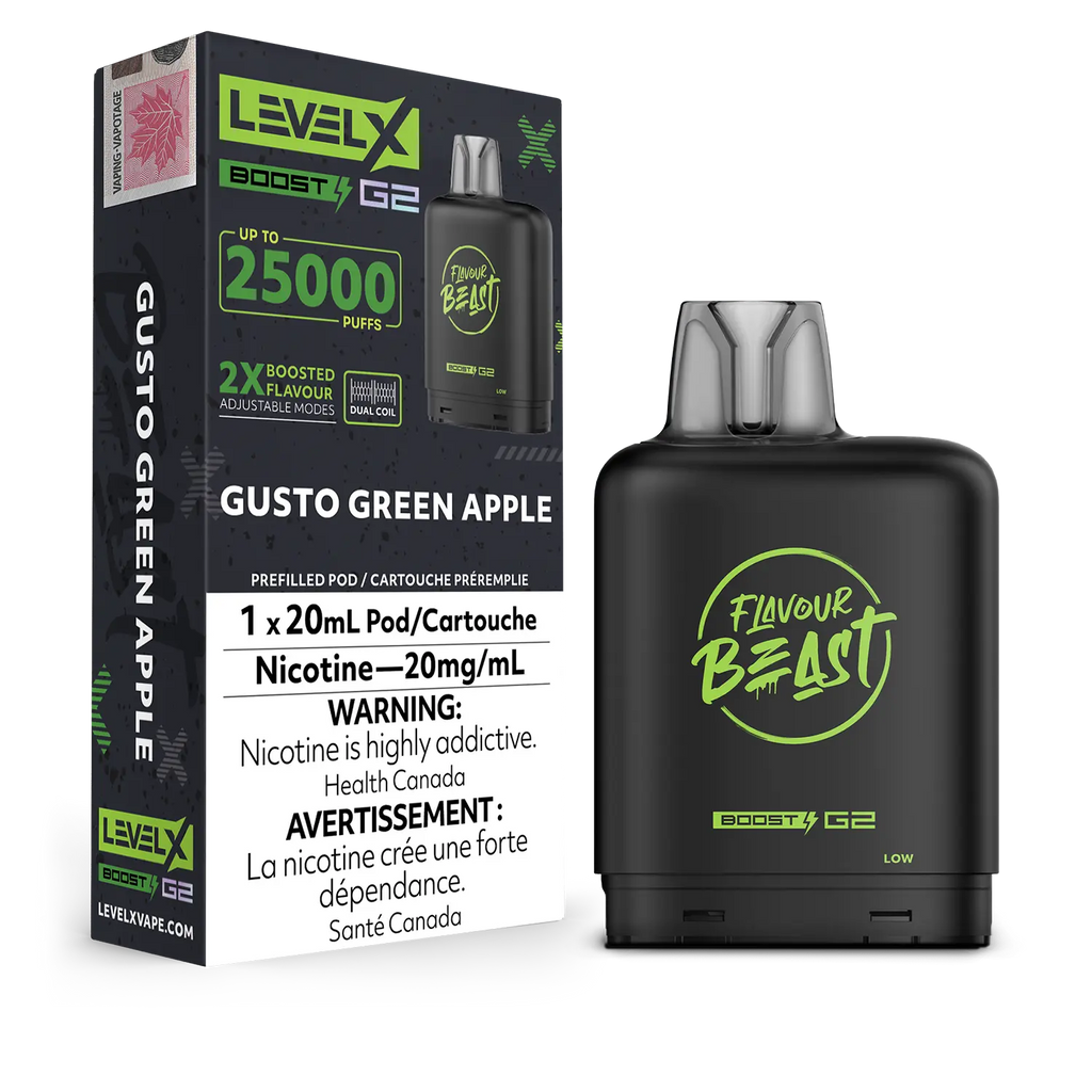 Level X Flavour Beast Boost 25K - Closed Pod System [ON]