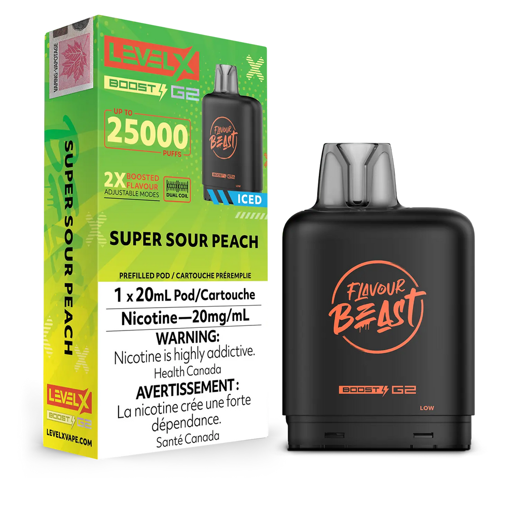 Level X Boost Pod 20ml - Flavour Beast [FE]