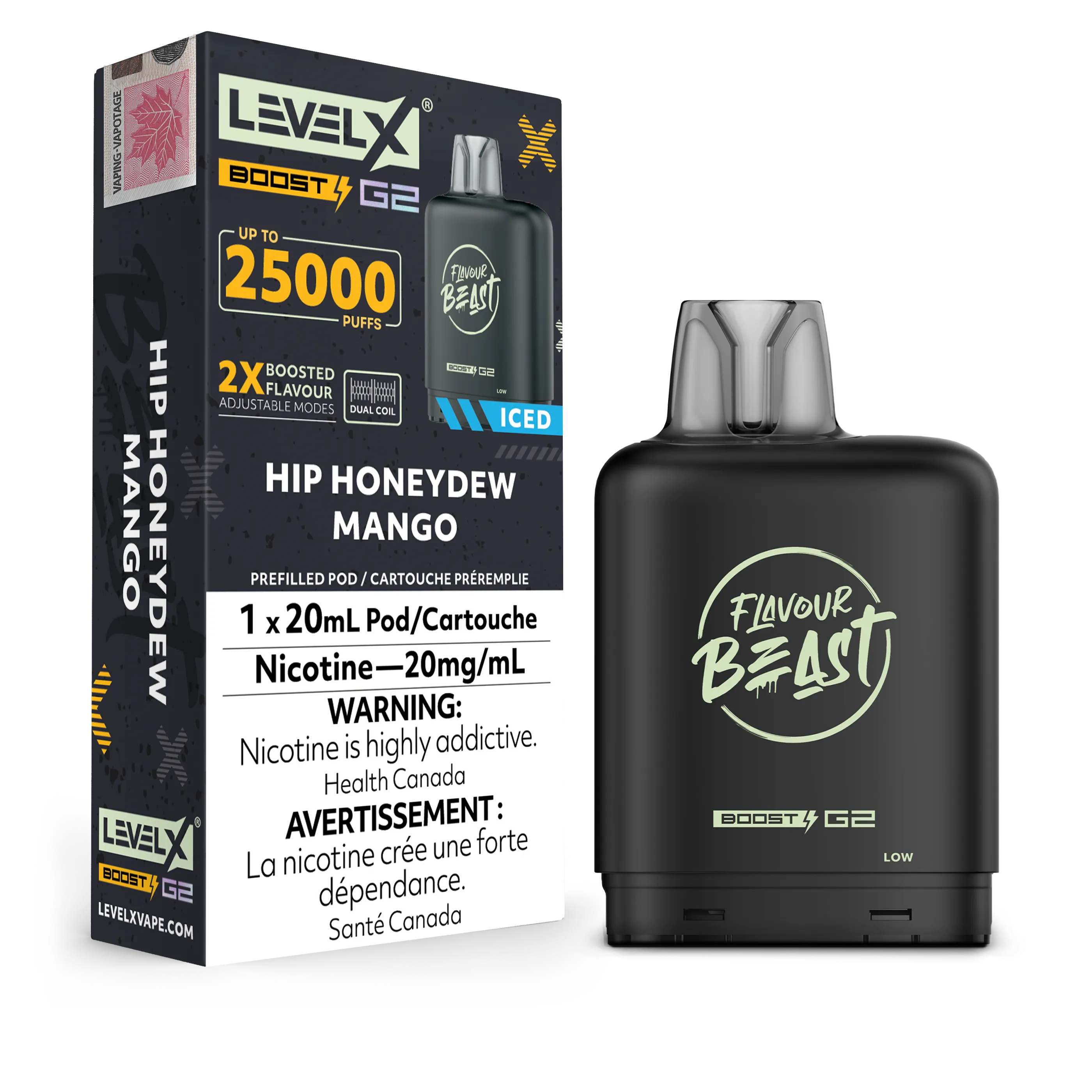Level X Boost Pod 20ml - Flavour Beast [FE]