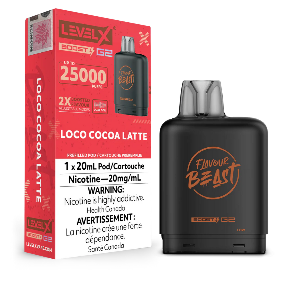 Level X Boost Pod 20ml - Flavour Beast [FE]