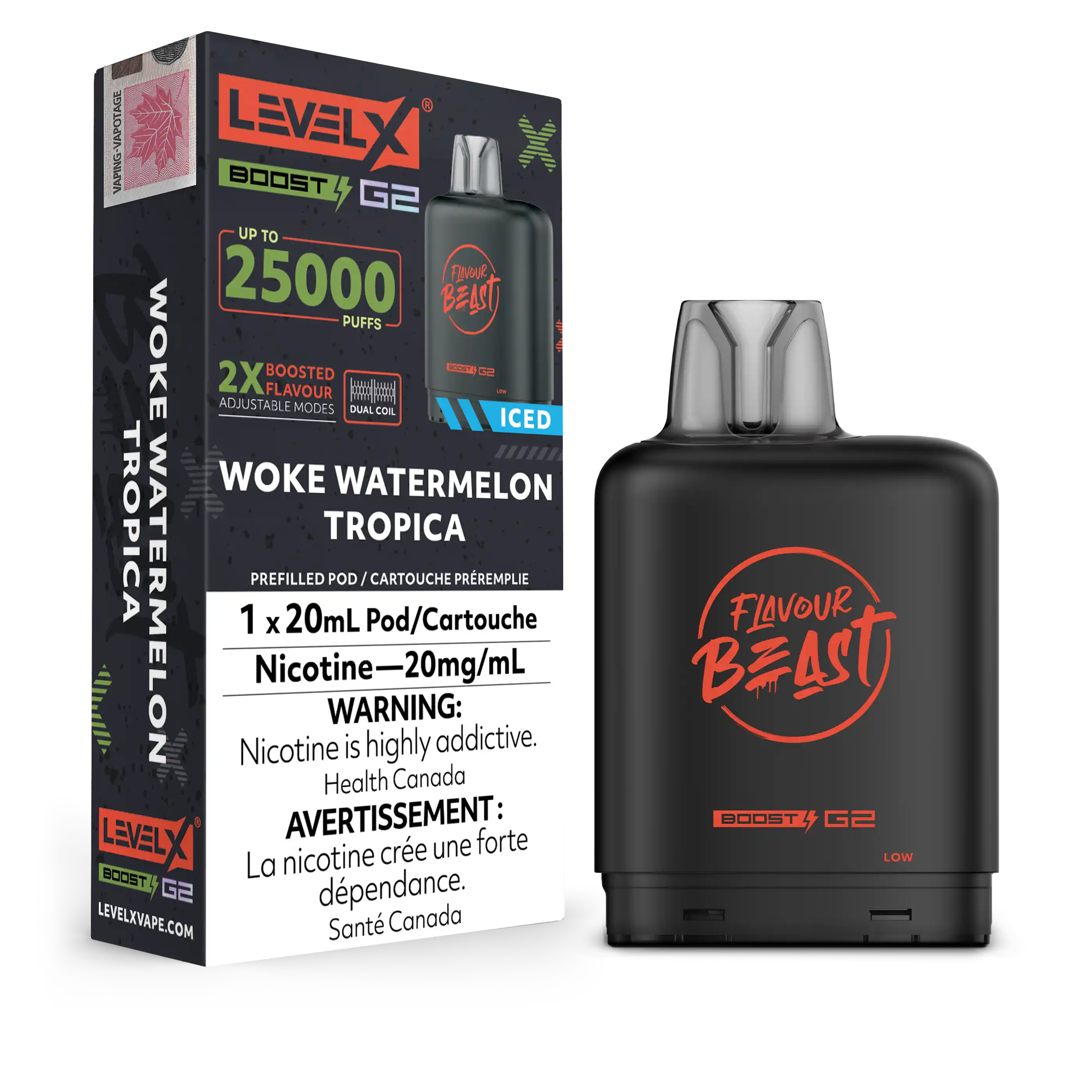 Level X Boost Pod 20ml - Flavour Beast [FE]