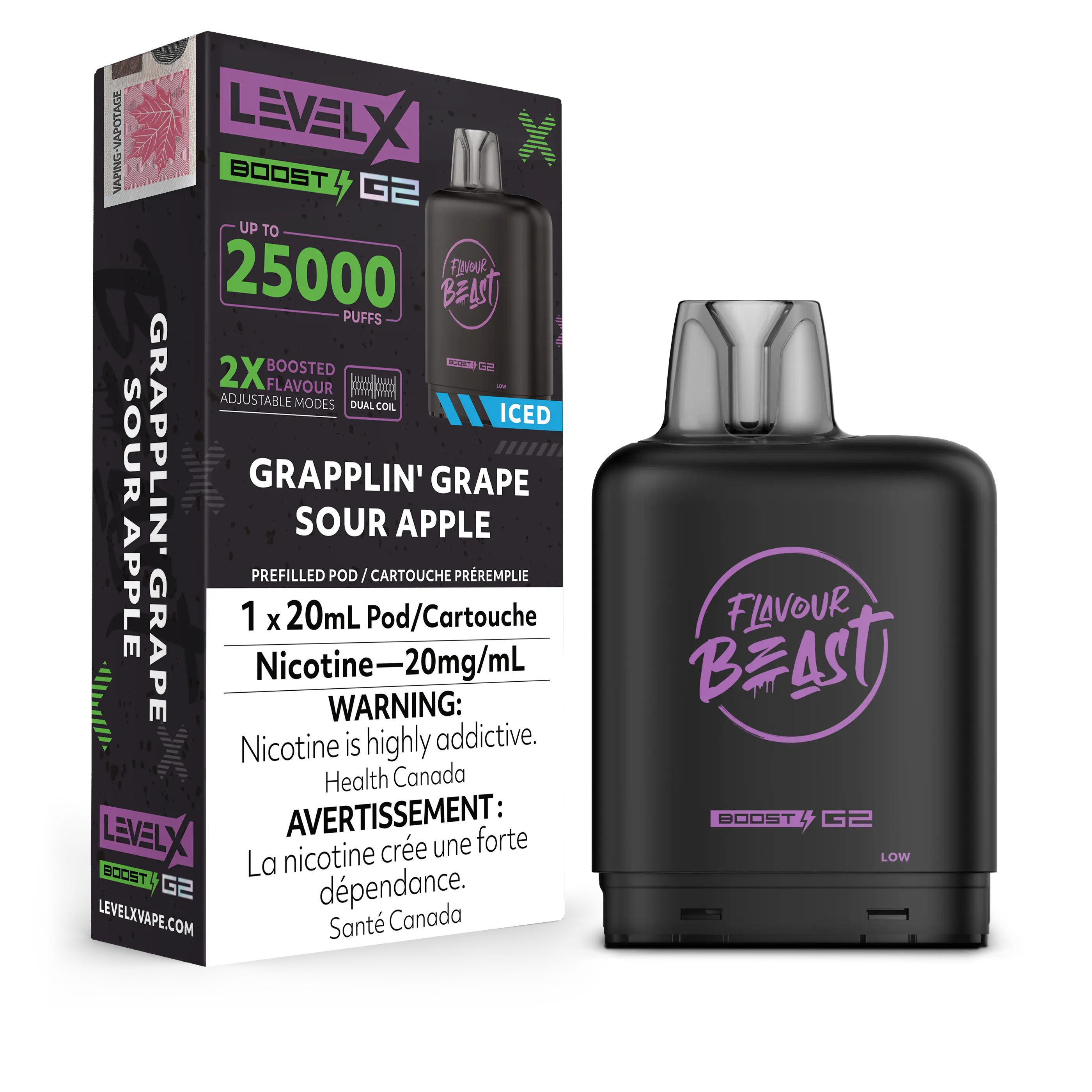 Level X Flavour Beast Boost 25K - Closed Pod System [ON]