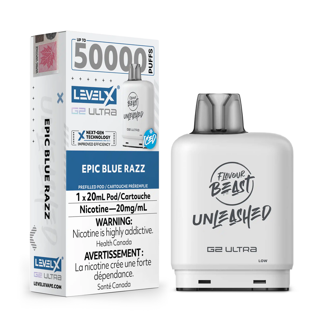 Level X Unleashed G2 Ultra 50K - Closed Pod System [FE]