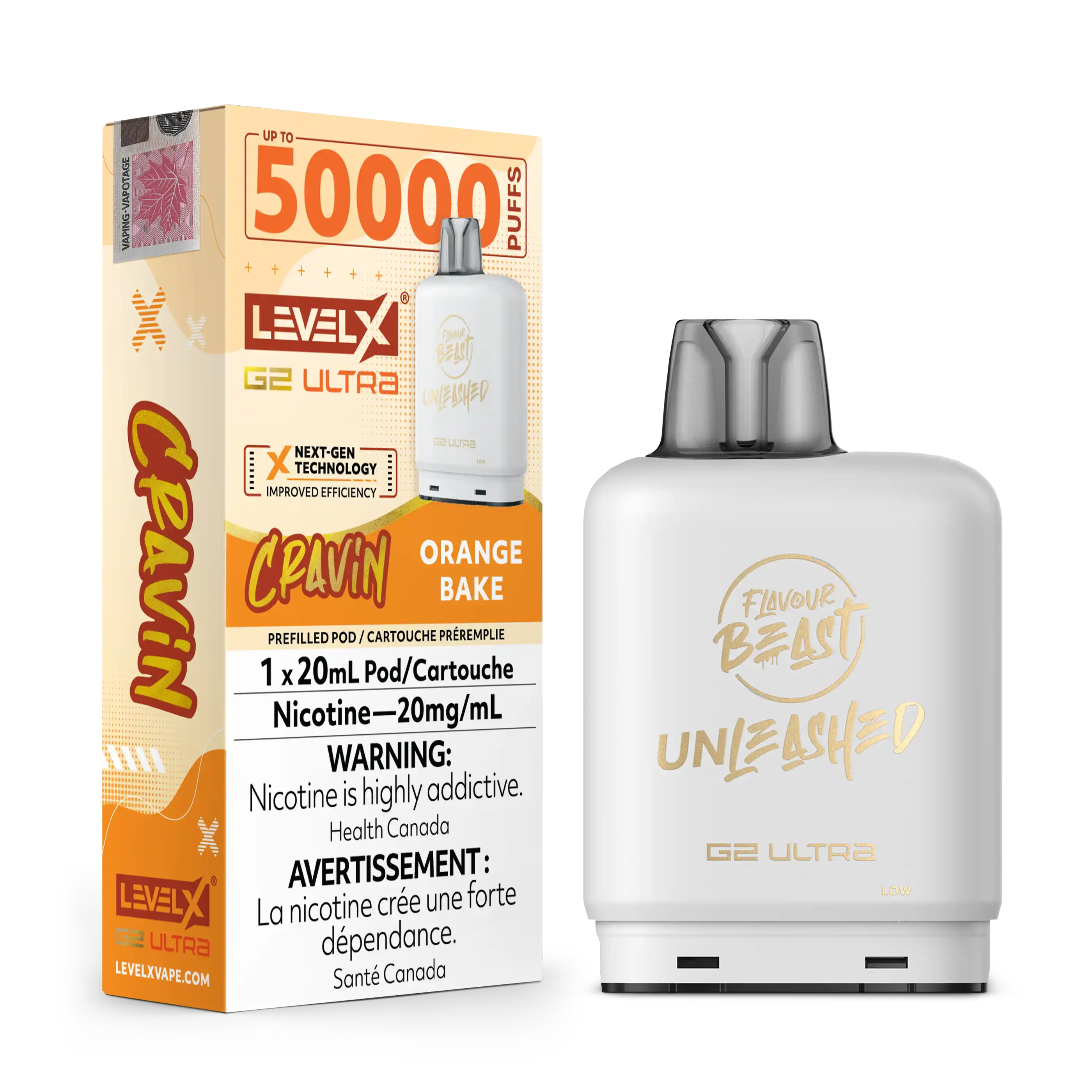 Level X G2 Ultra 50K - Closed Pod System [FE]