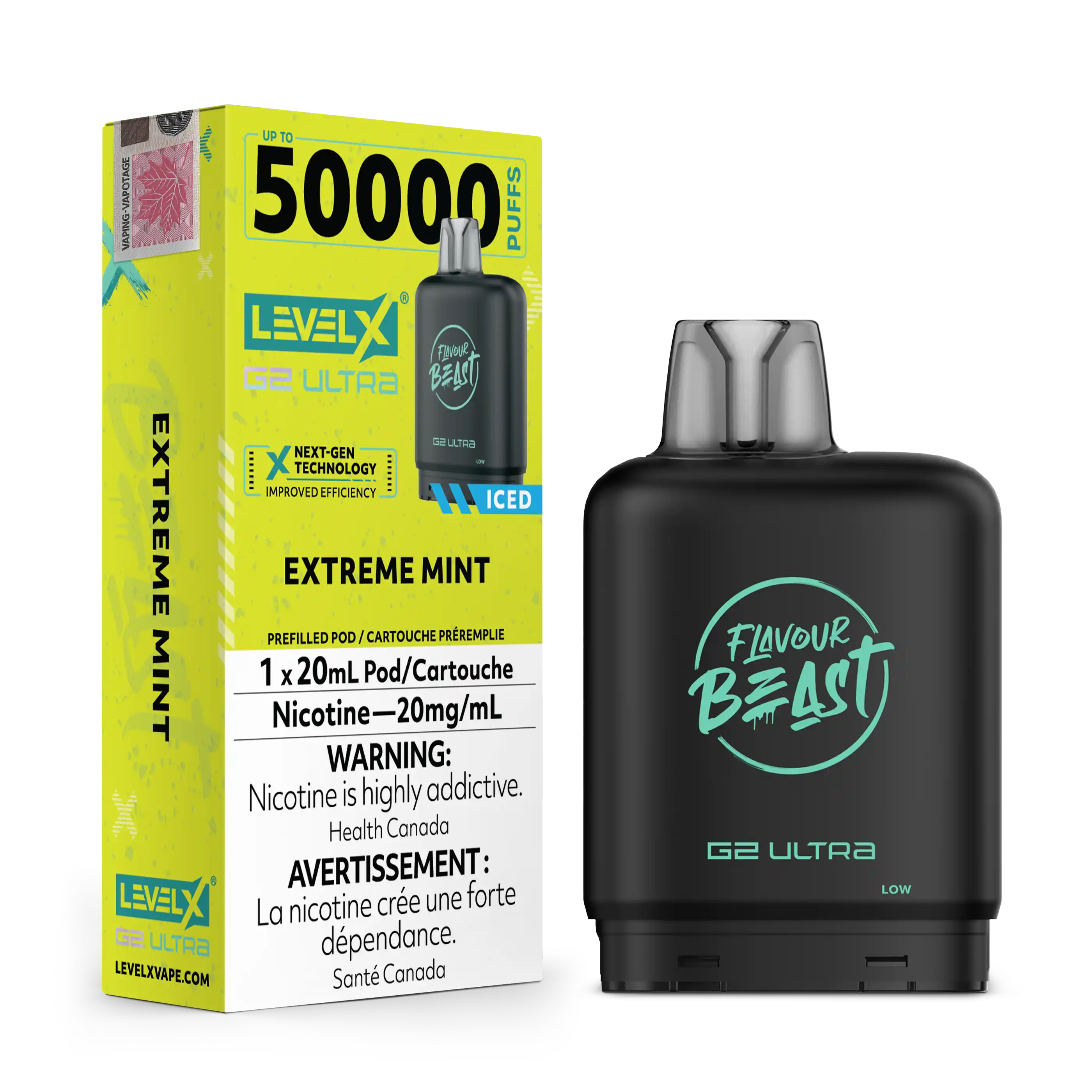 Level X Flavour Beast Boost 25K - Closed Pod System [ON]