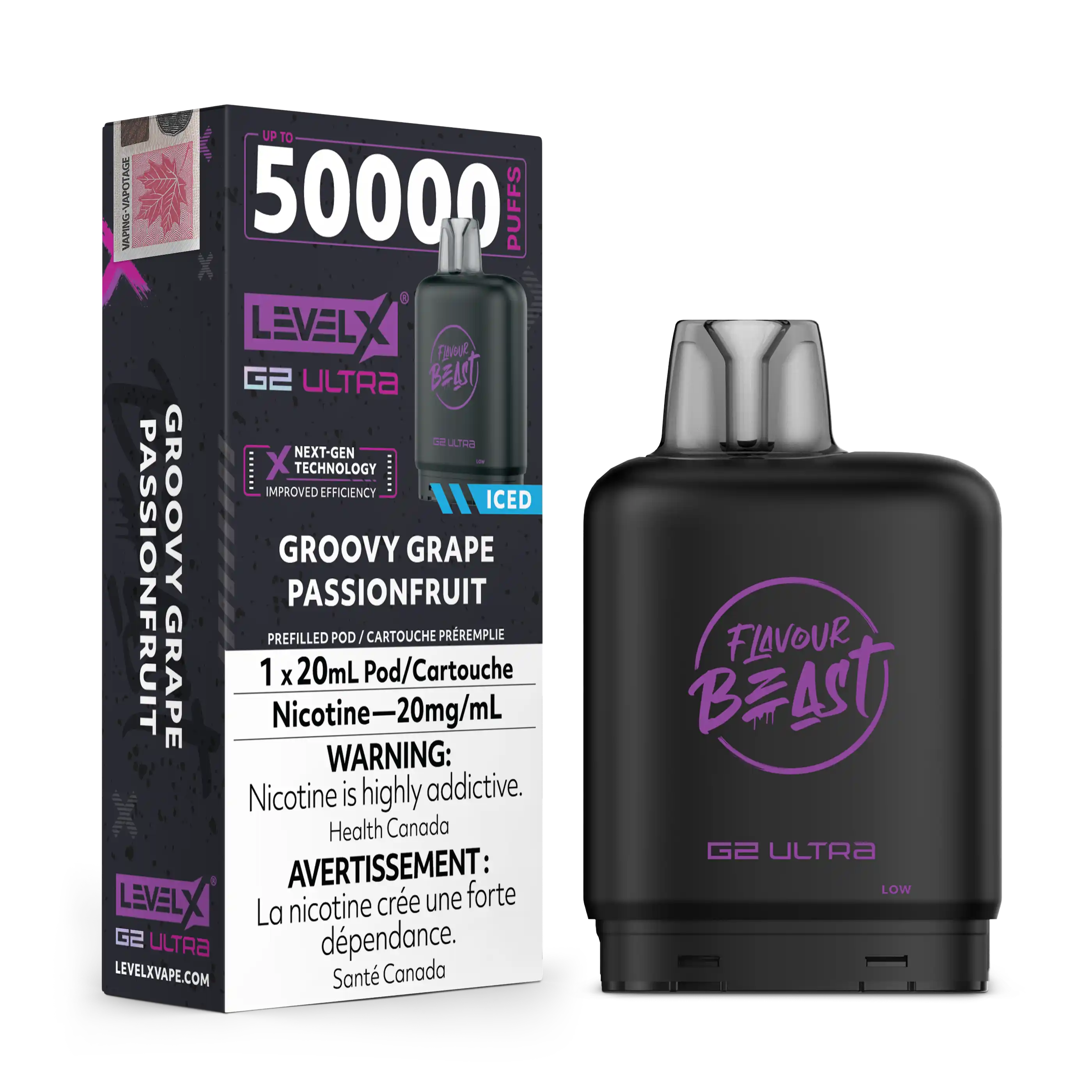 Level X G2 Ultra 50K - Closed Pod System [FE]