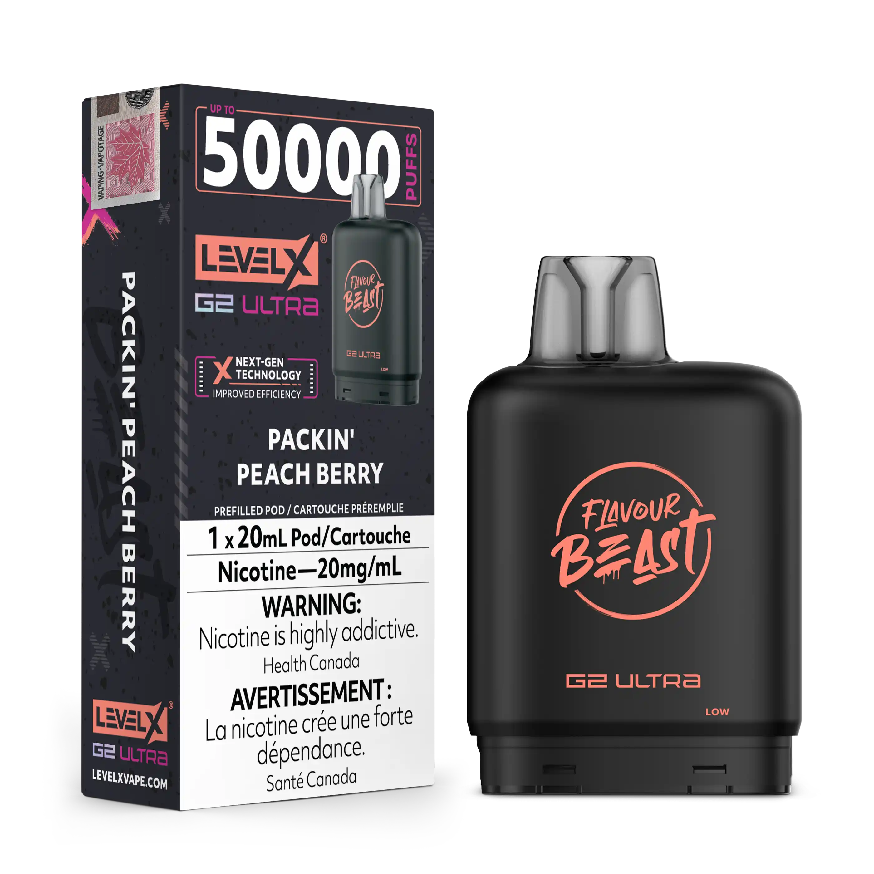 Level X Ultra 50K - Closed Pod System [ON]