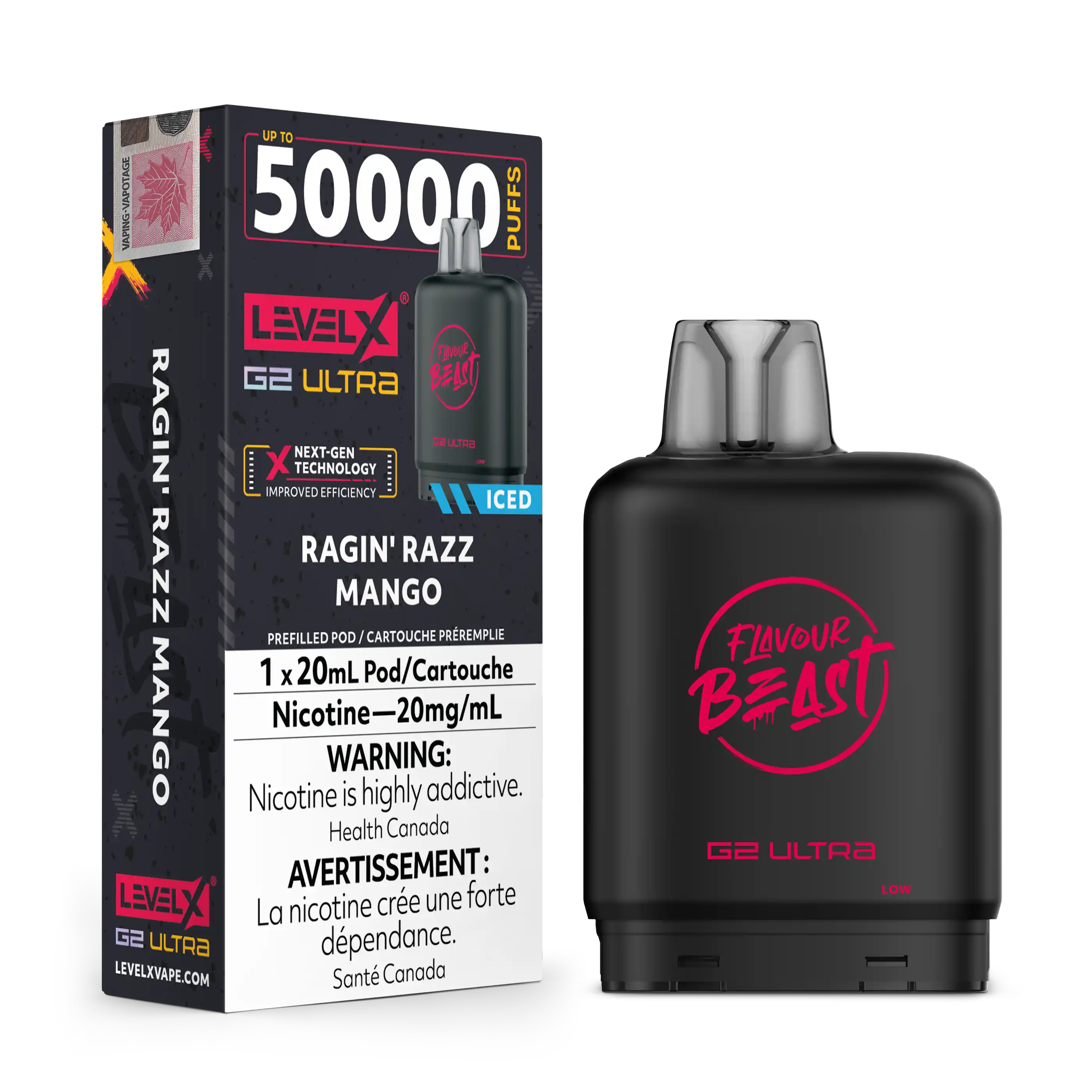 Level X G2 Ultra 50K - Closed Pod System [FE]