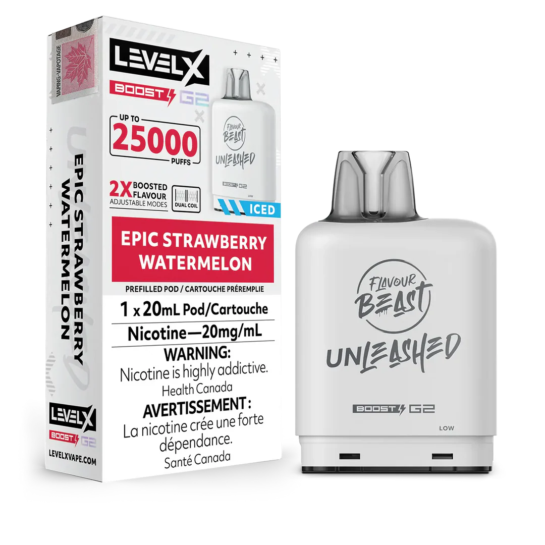 Level X Unleashed G2 Ultra 50K - Closed Pod System [ON]
