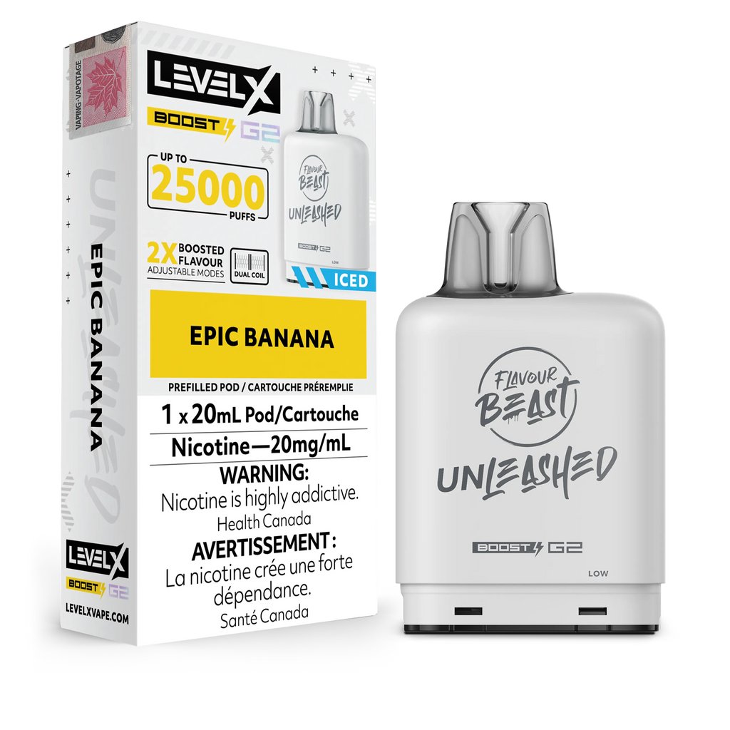 Level X Unleashed 25K - Closed Pod System [ON]
