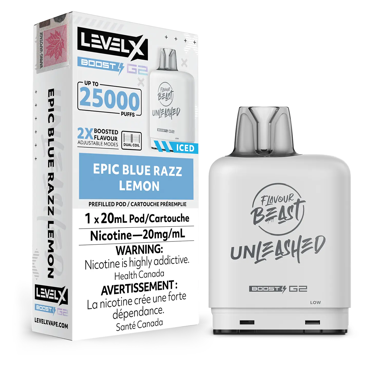 Level X Unleashed 25K - Closed Pod System [ON]