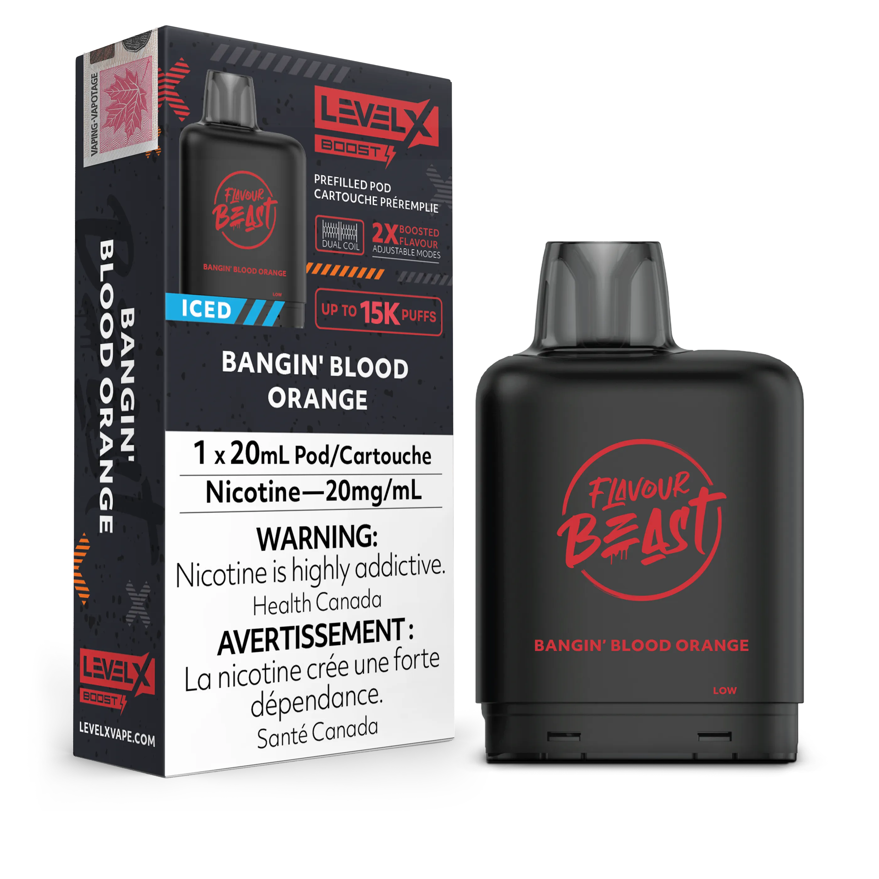 Level X Boost Pod 20ml - Flavour Beast [FE]