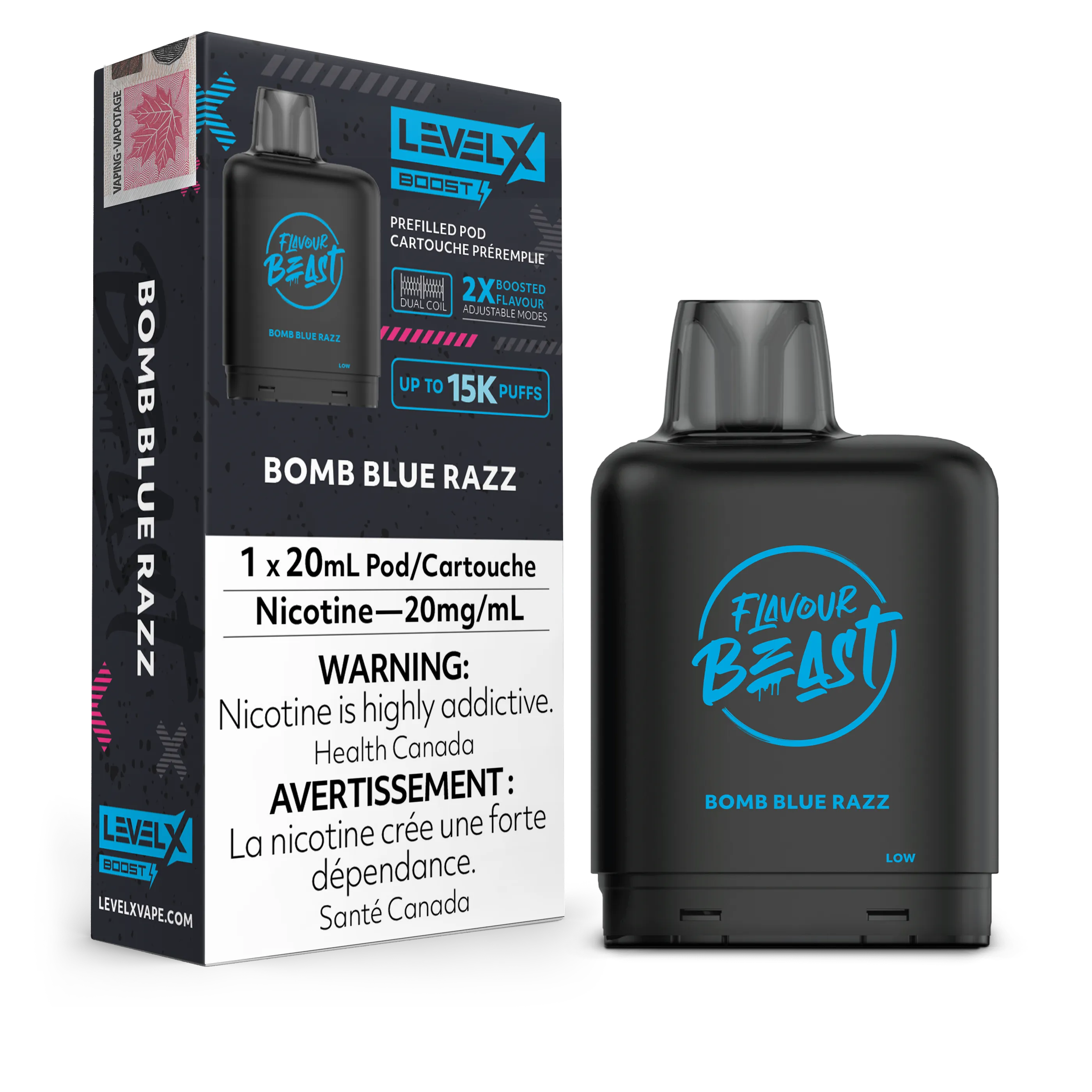 Level X Boost Pod 20ml - Flavour Beast [FE]