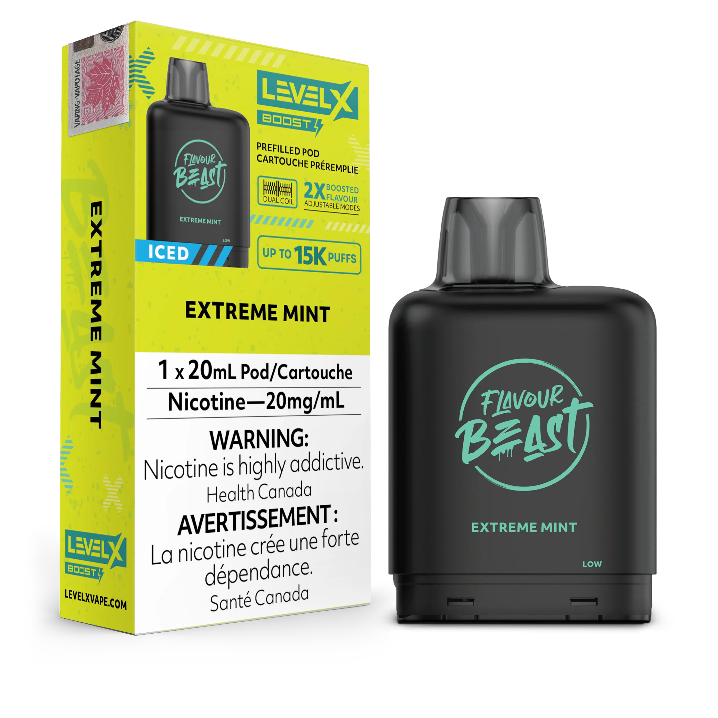 Level X Boost Pod 20ml - Flavour Beast [FE]