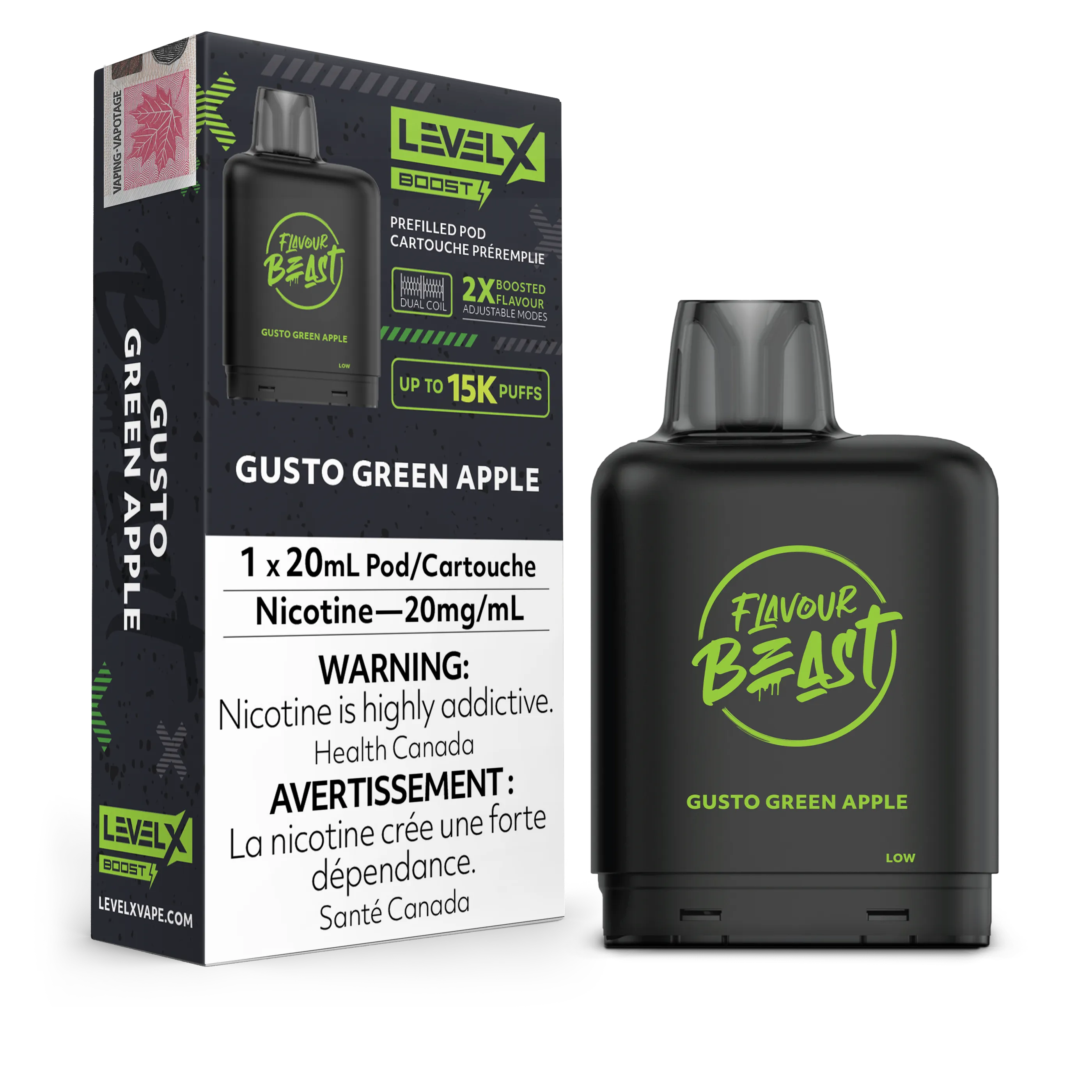 Level X Boost Pod 20ml - Flavour Beast [FE]
